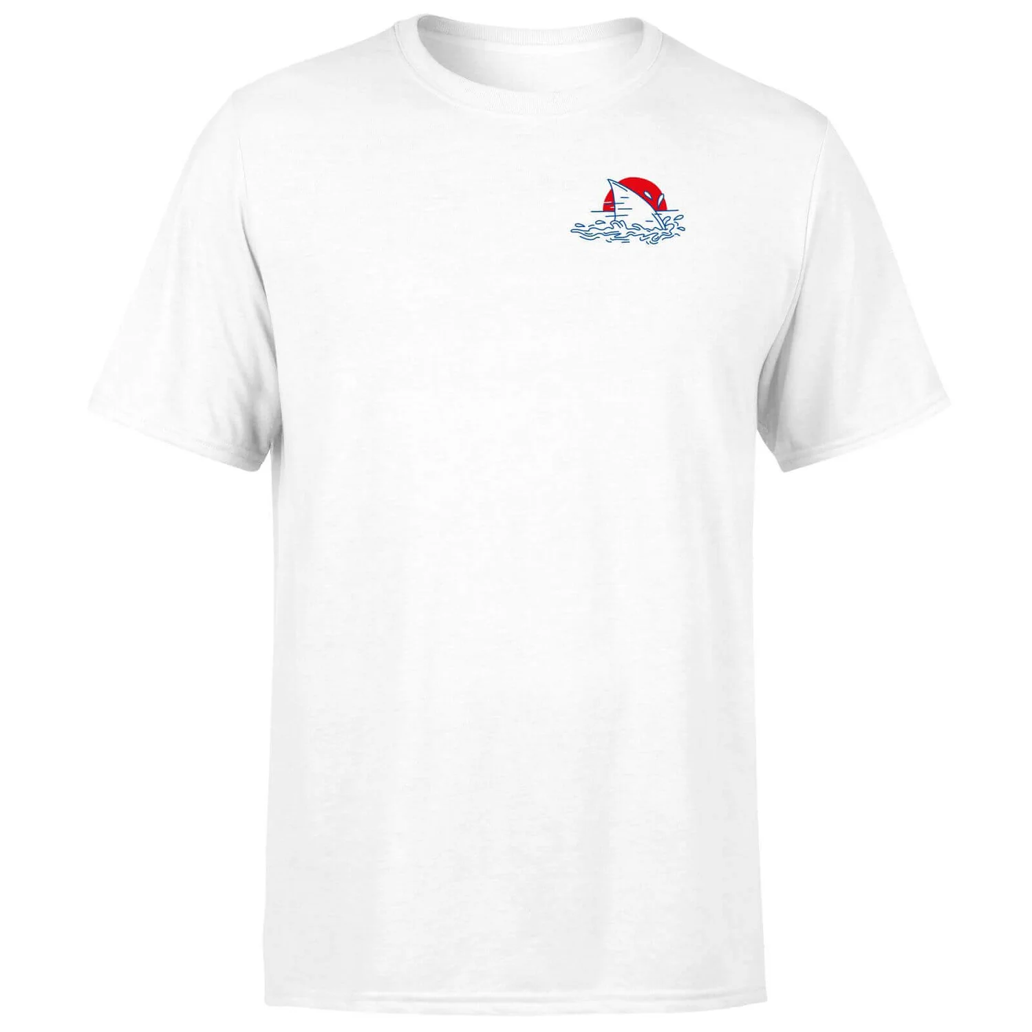 Jaws Bite Me Men's T-Shirt - White