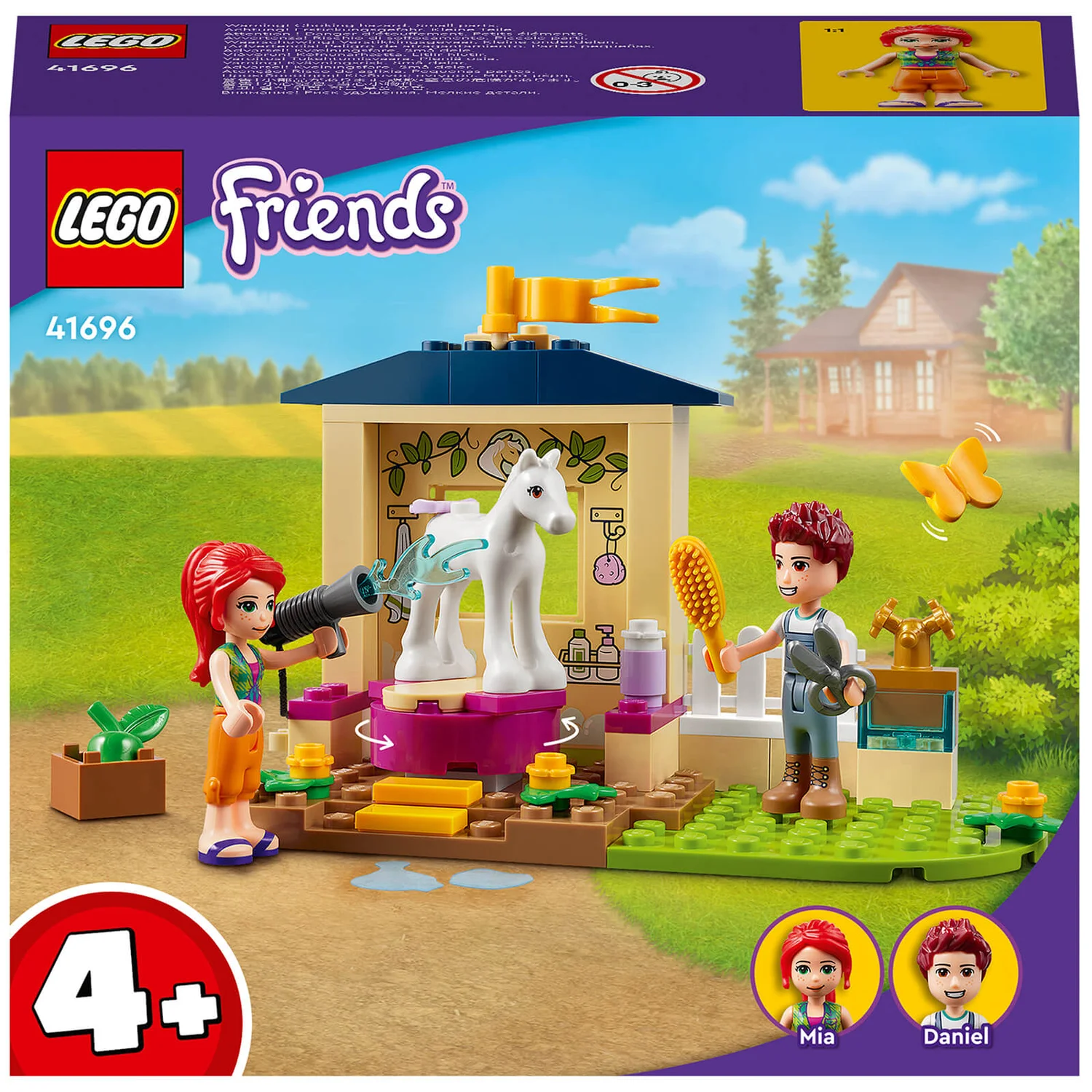 LEGO Friends: Pony-Washing Stable Horse Toy 4+ Set (41696)
