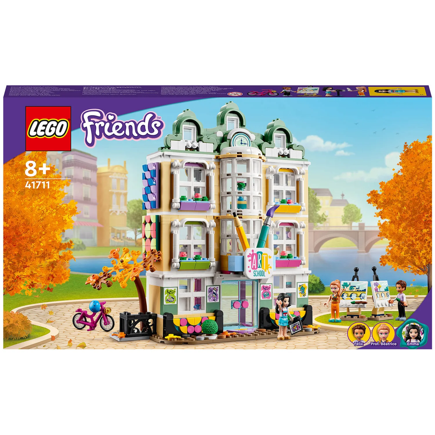 LEGO Friends: Emma's Art School House with DOTS: Set (41711)