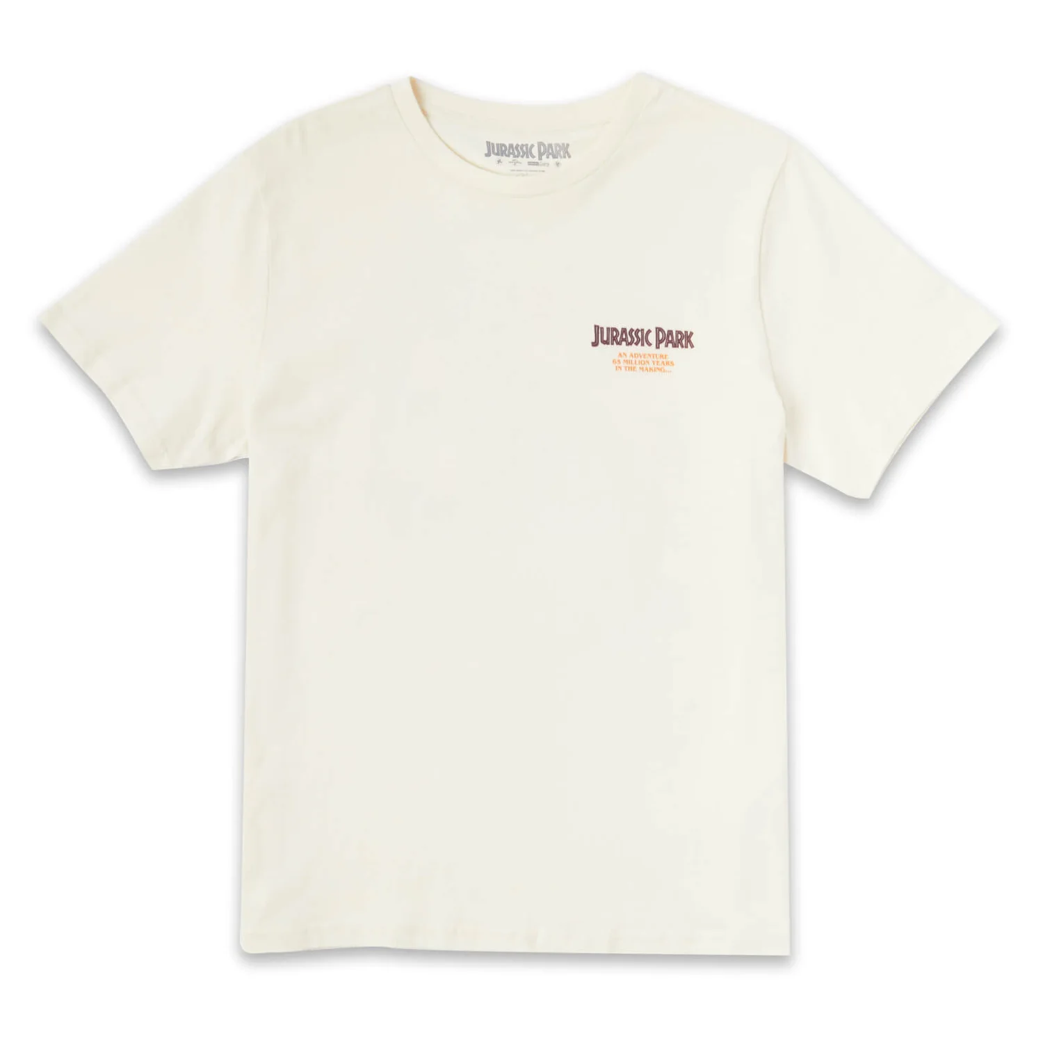 Luke Preece x Jurassic Park An Adventure 65 Million Years In The Making Unisex T-Shirt - Cream