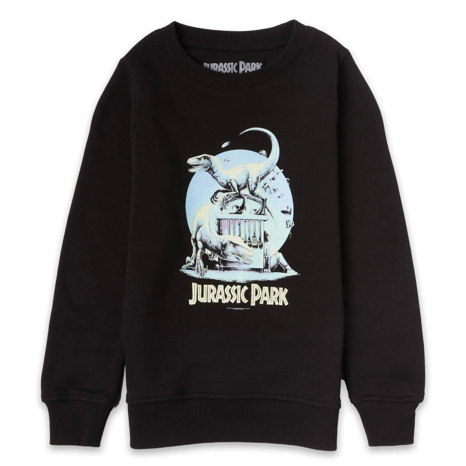 Luke Preece x Jurassic Park An Adventure 65 Million Years In The Making Kids' Sweatshirt - Black