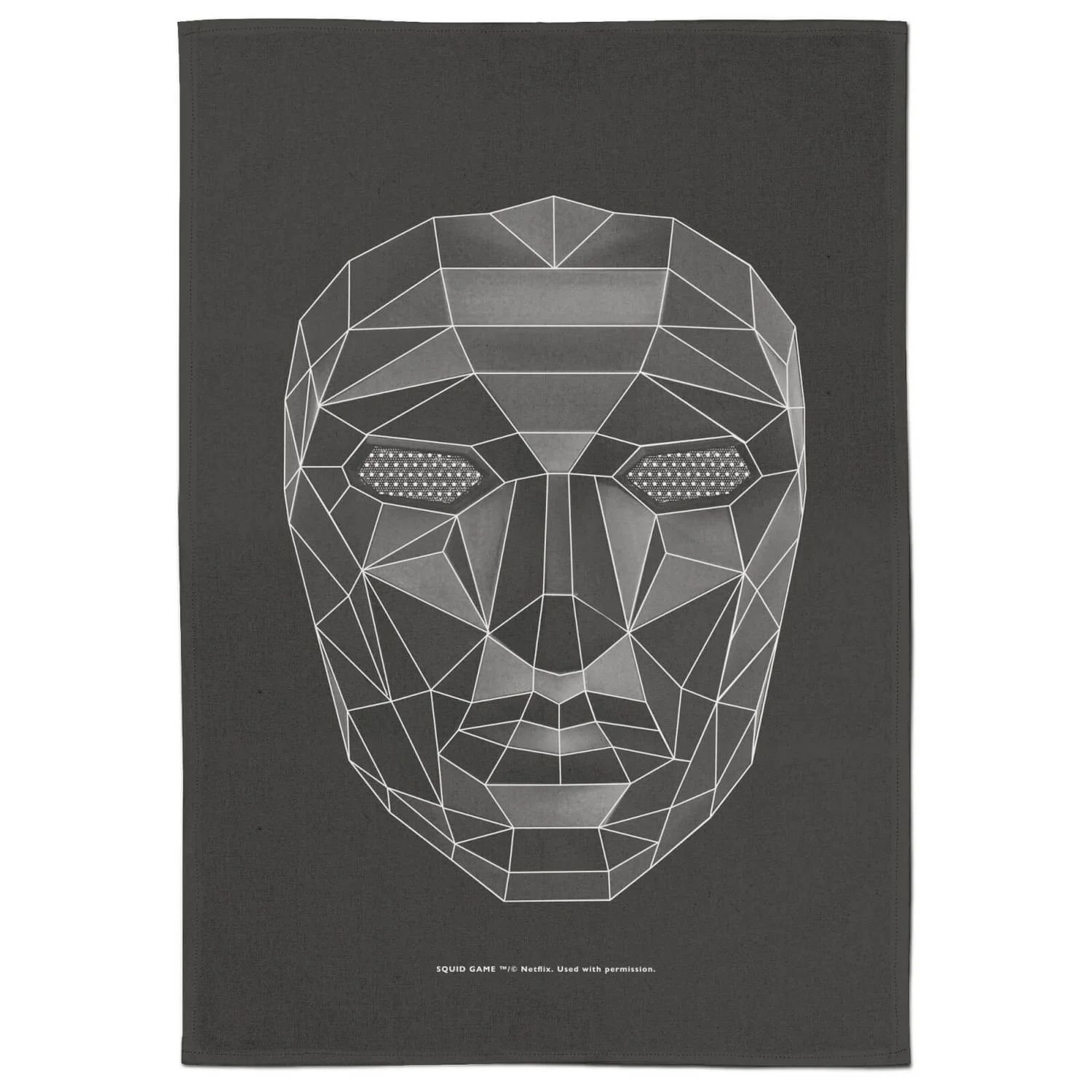 Squid Game Front Man Mask Tea Towel