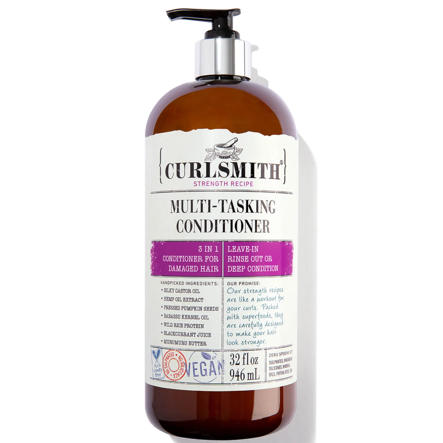 Curlsmith Multitasking Conditioner XL 32 oz