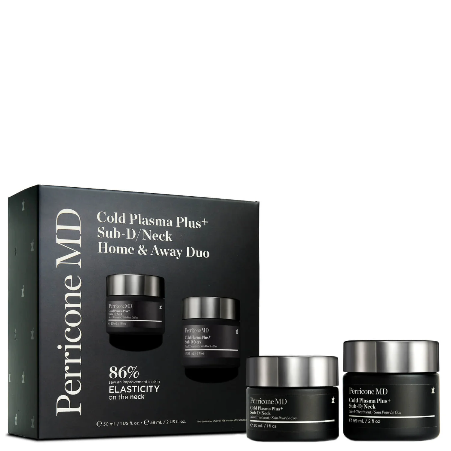 Perricone MD Cold Plasma Plus+ Sub D/Neck Home & Away Duo