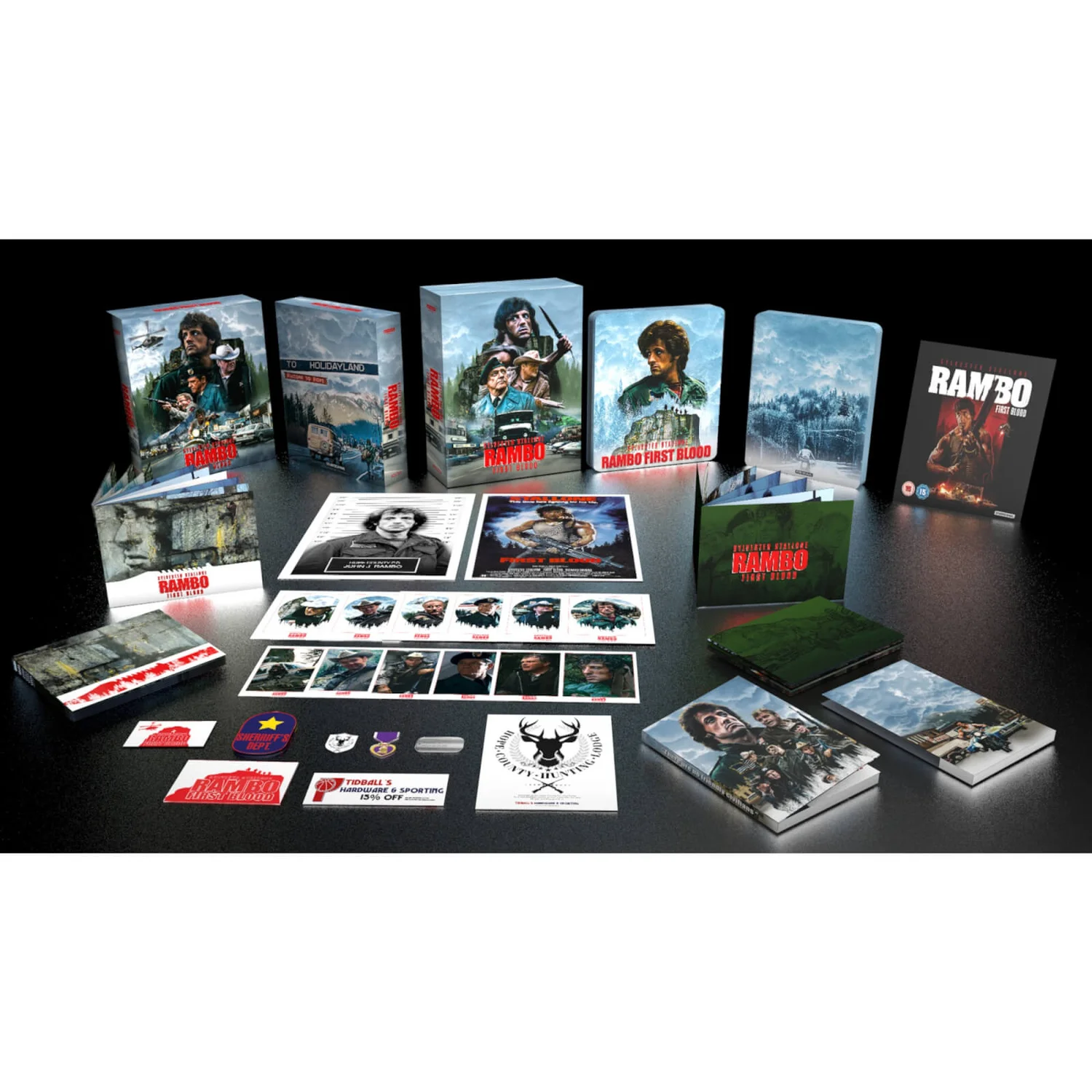 Rambo First Blood 4K Ultra HD Zavvi Exclusive Steelbook Collectors Edition