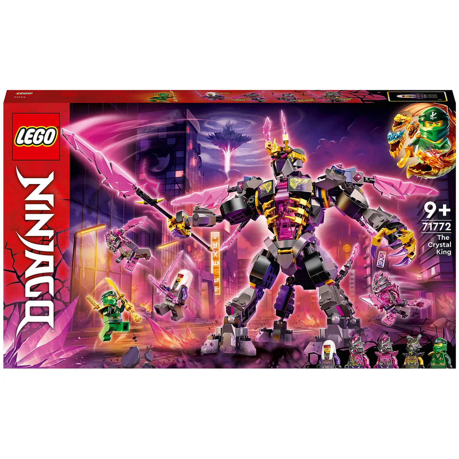 LEGO NINJAGO: The Crystal King Action Figure Robot Set (71772)