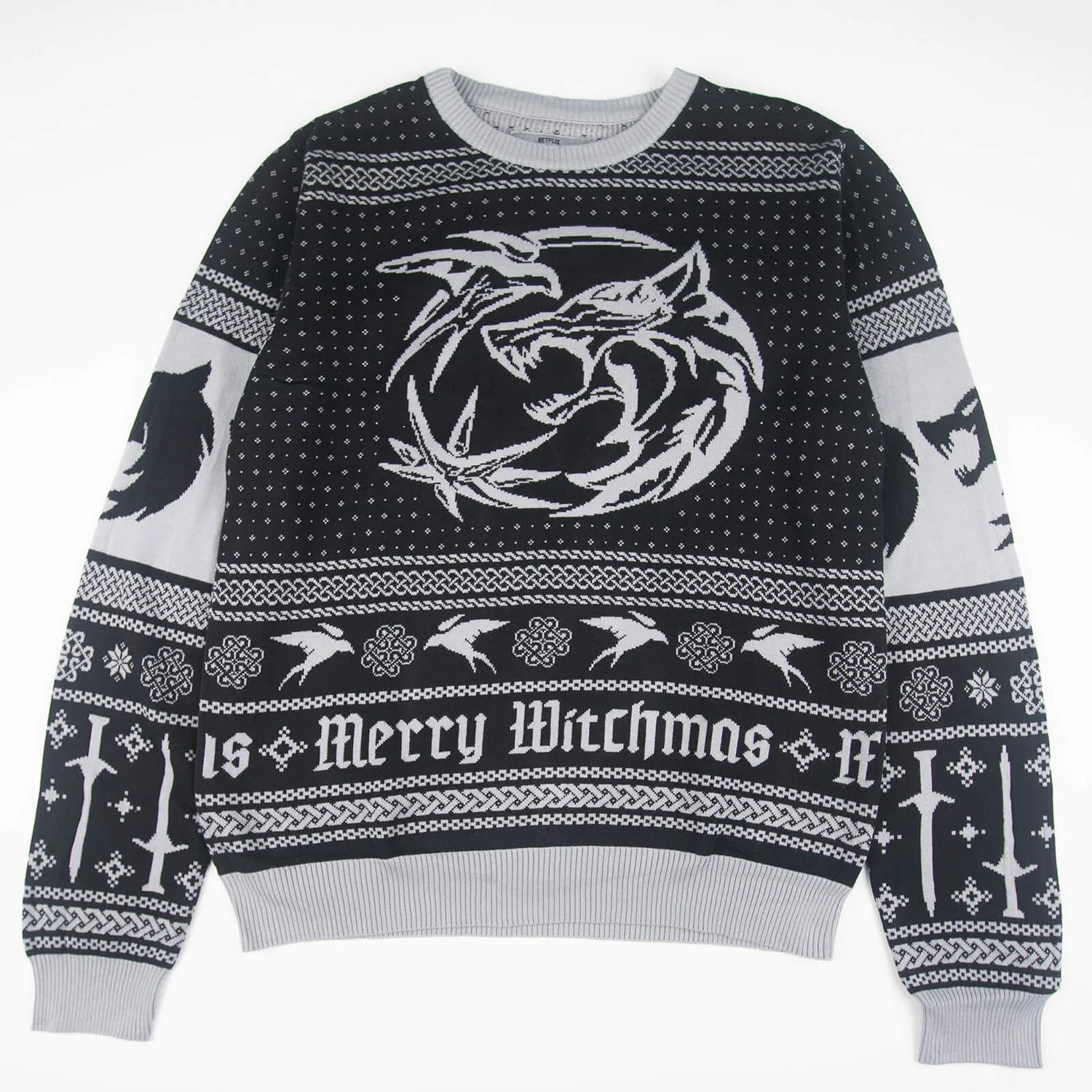 The Witcher Knitted Christmas Jumper