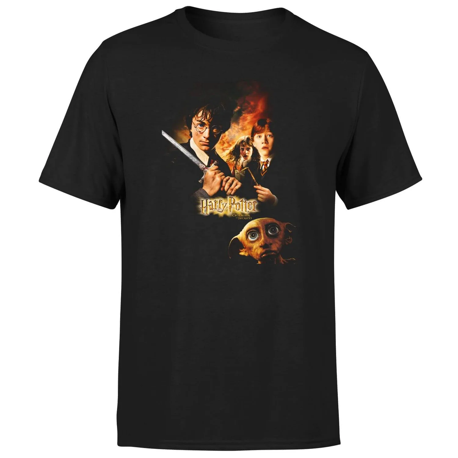Harry Potter Chamber Of Secrets Unisex T-Shirt - Black