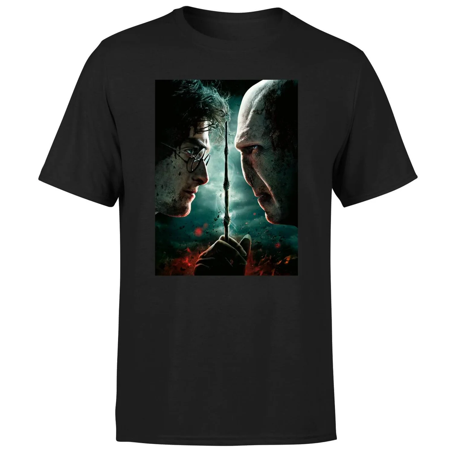 Harry Potter Deathly Hallows - Part 2 Unisex T-Shirt - Black