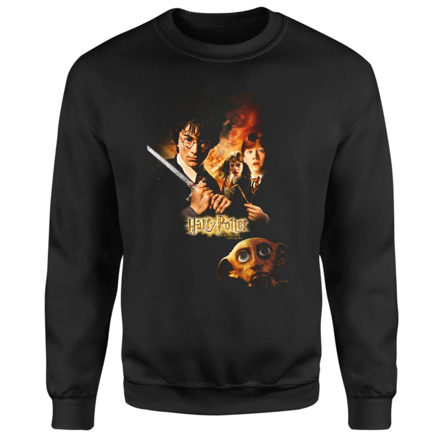 Harry Potter Chamber Of Secrets Sweatshirt - Black