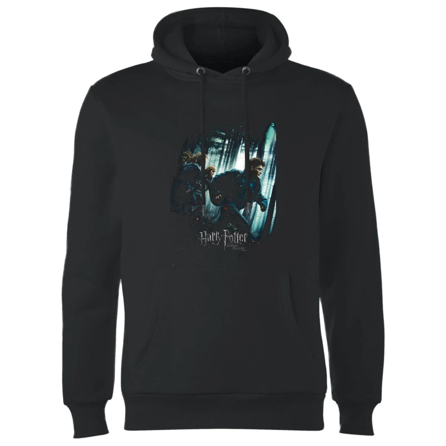 Harry Potter Deathly Hallows Part 1 Hoodie - Black