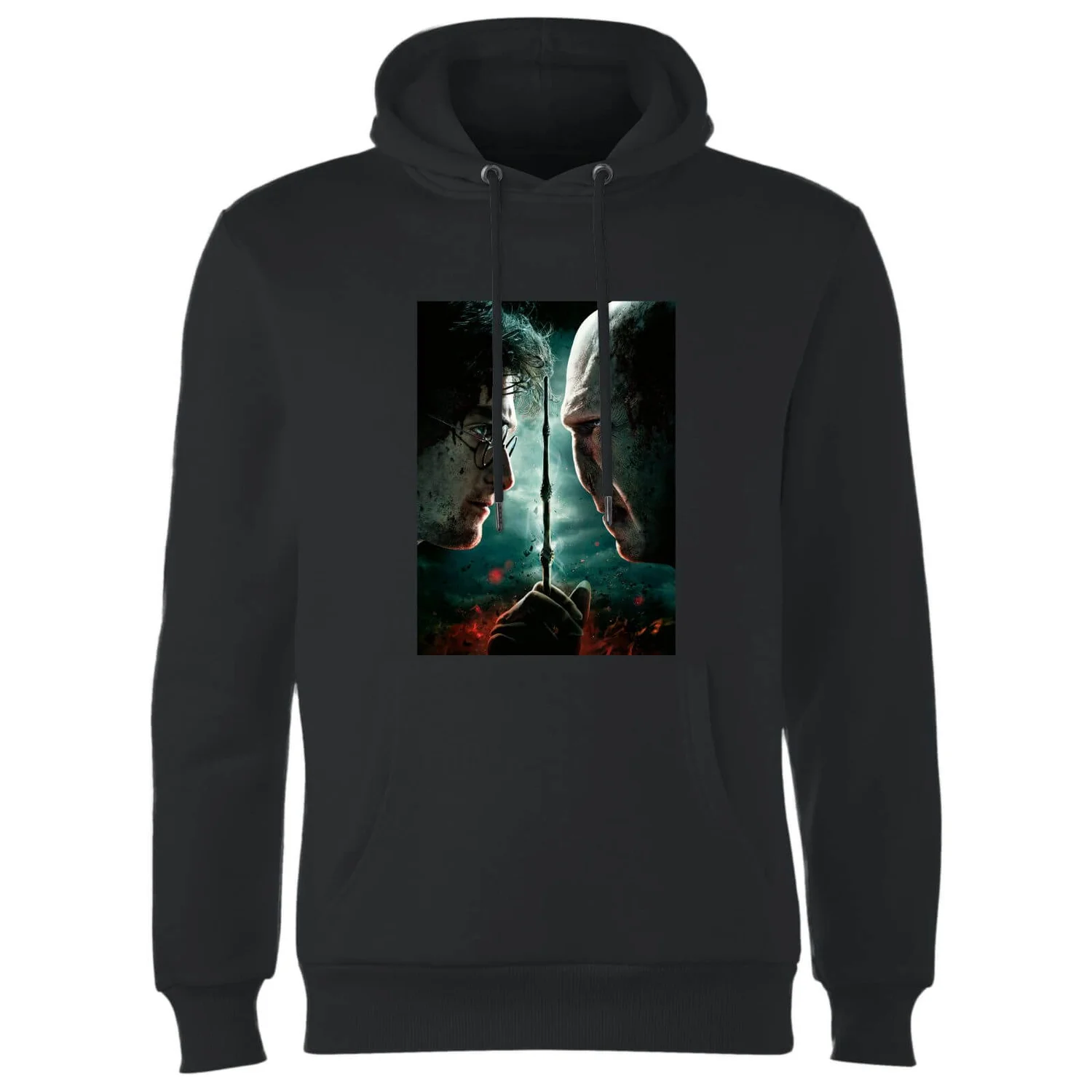 Harry Potter Deathly Hallows - Part 2 Hoodie - Black