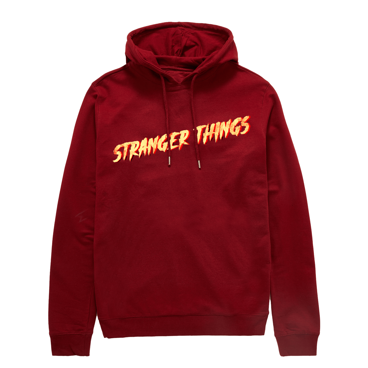 Stranger Things Alternative Logo Hoodie - Burgundy