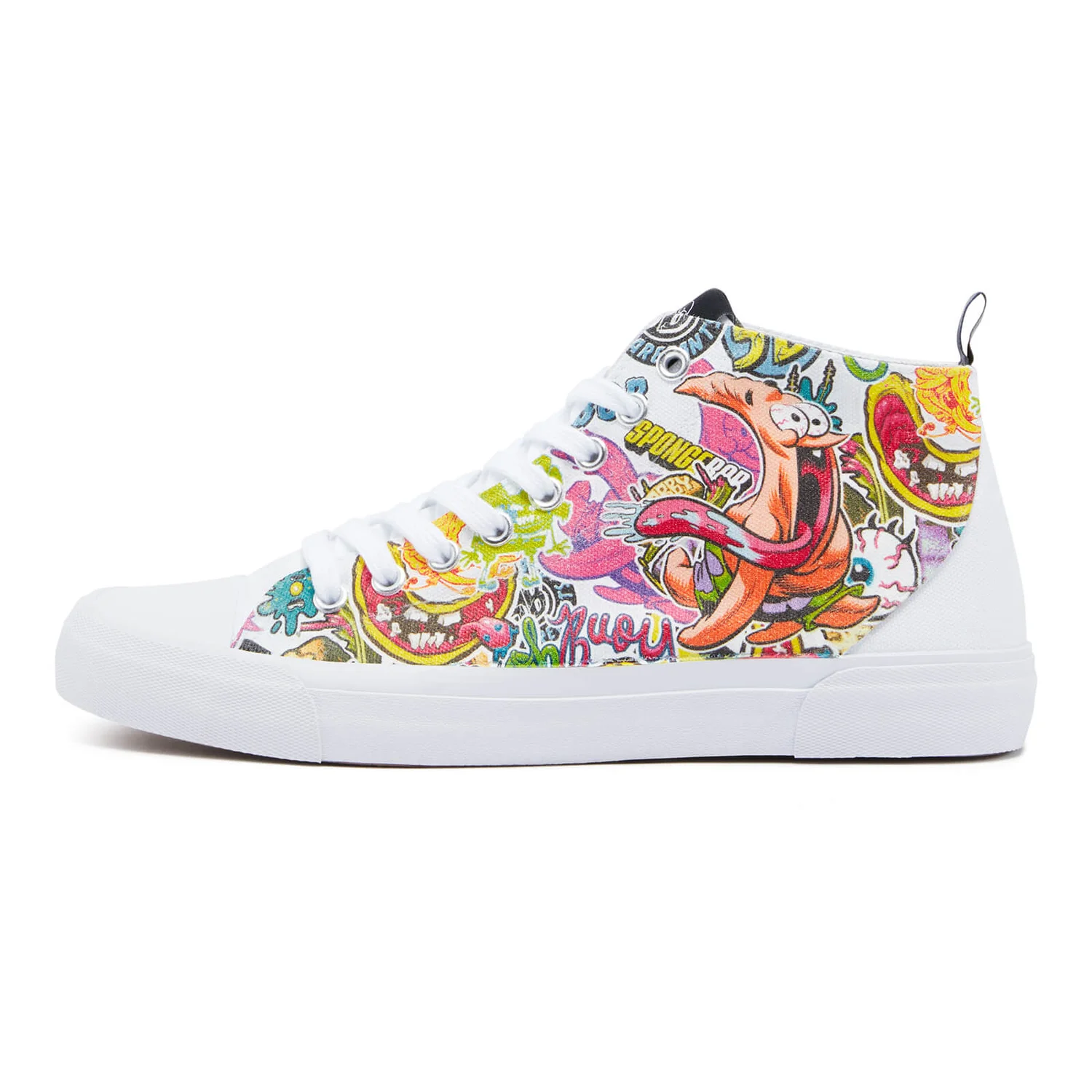 Akedo x SpongeBob SquarePants White Signature High Top