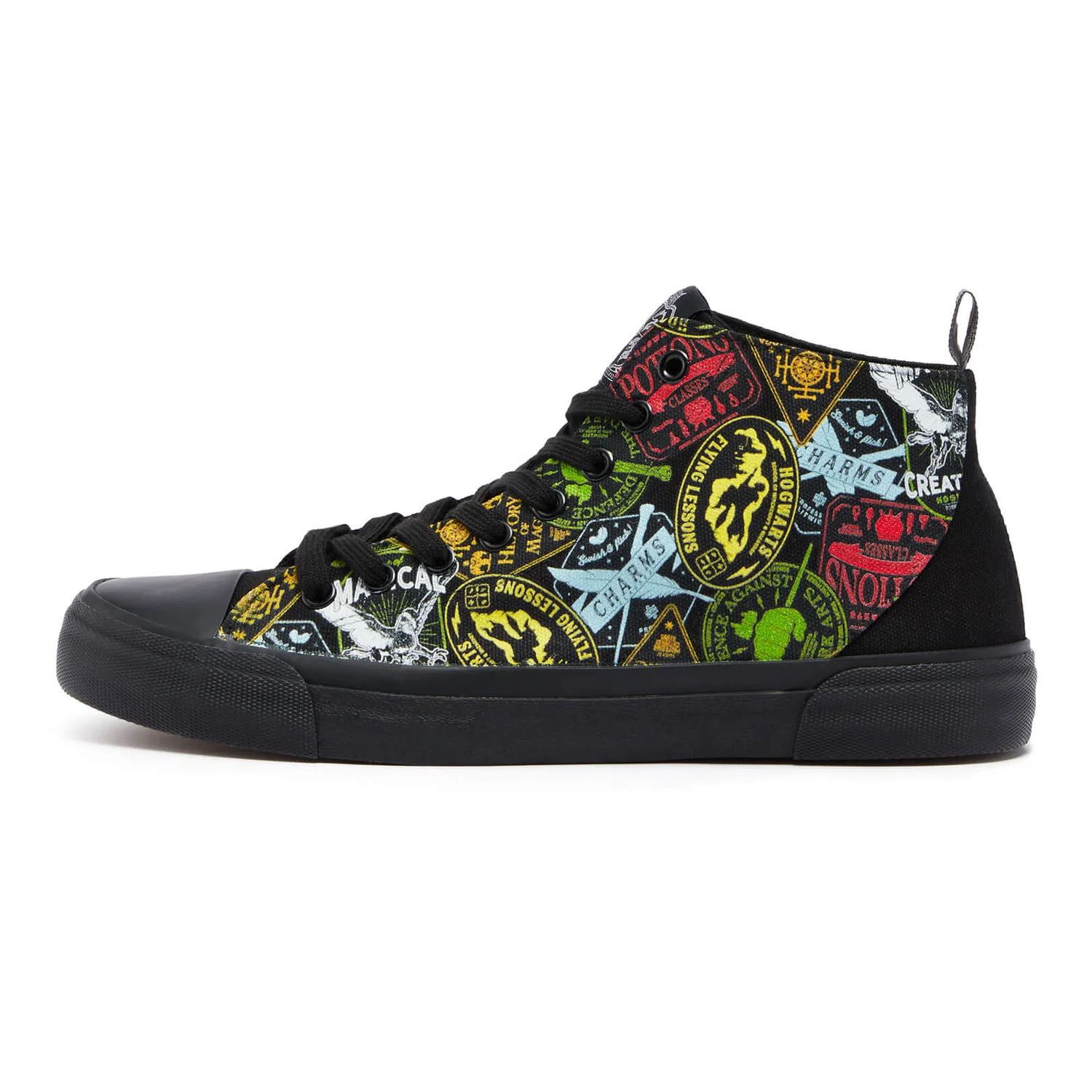 Akedo x Harry Potter Badges All Black Signature High Top
