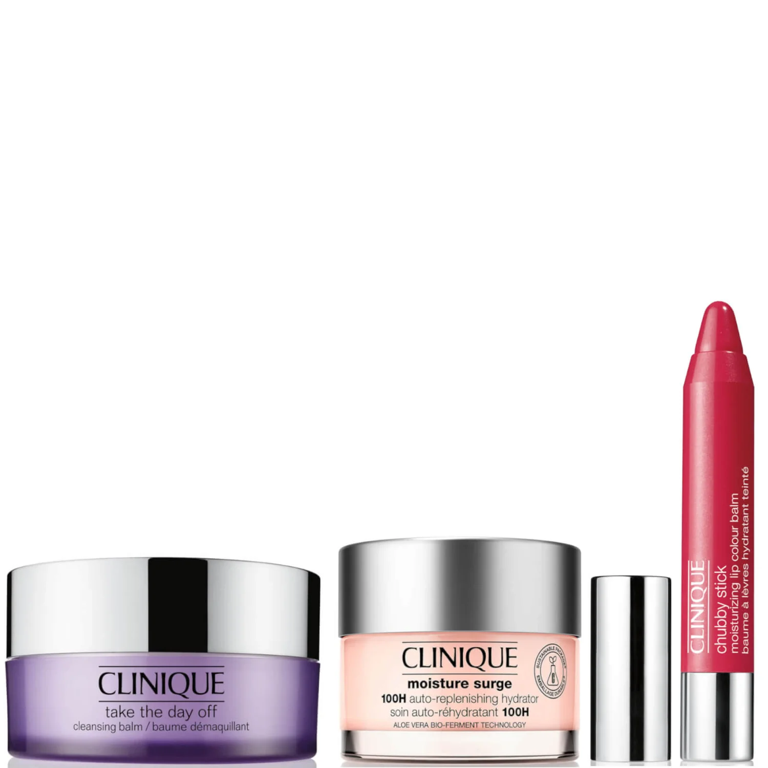 Clinique LF Exclusive Cleanse, Treat and Colour Cherry Bundle (Worth €91)