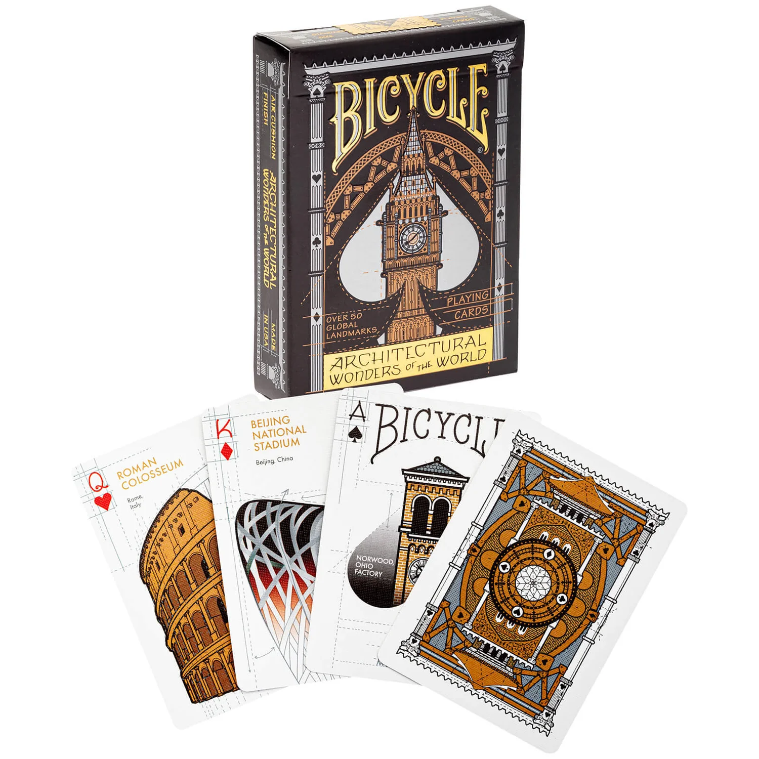 Bicycle® Architectural Wonders of the World