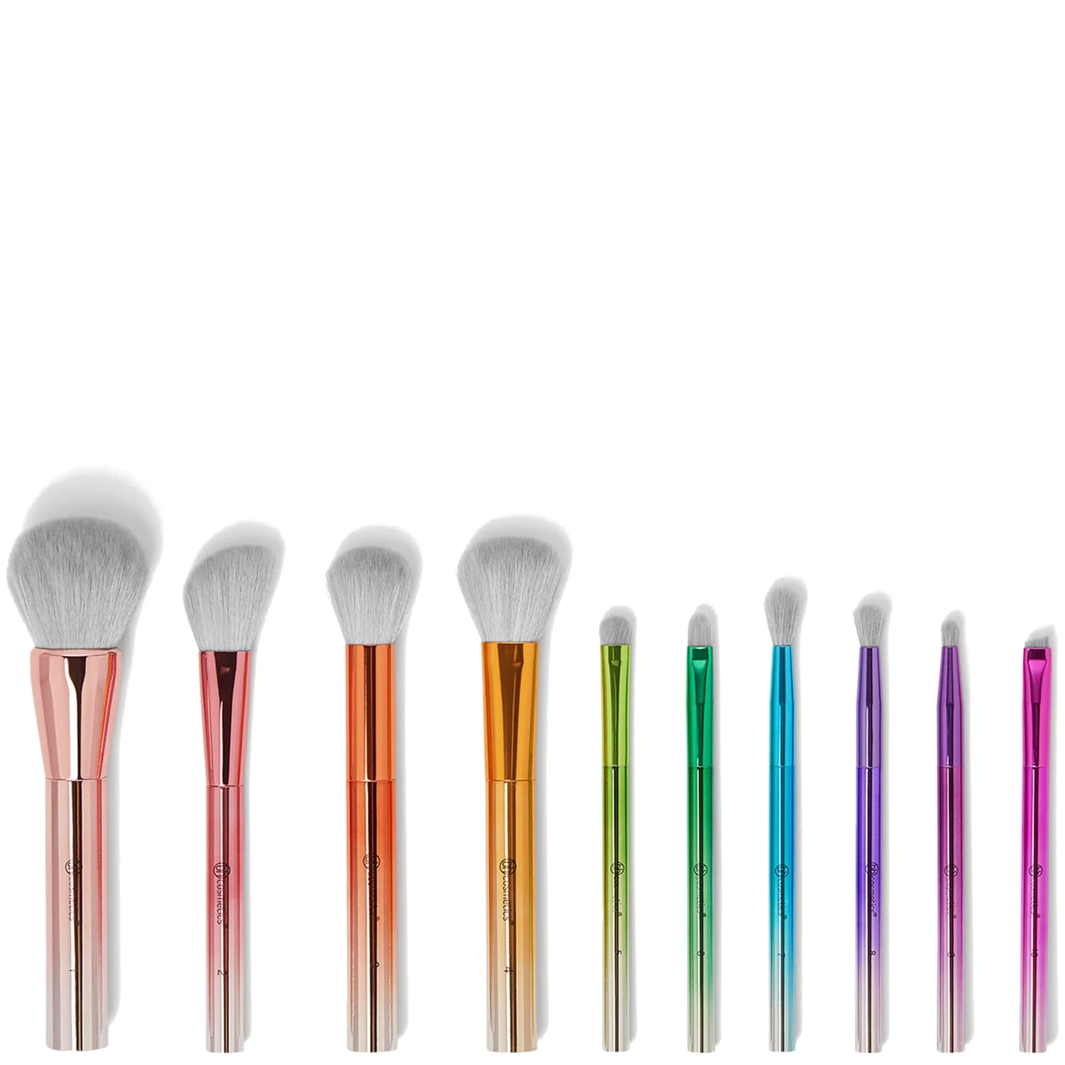 BH Cosmetics Take Me Back to Brazil - 10 Piece Brush Set
