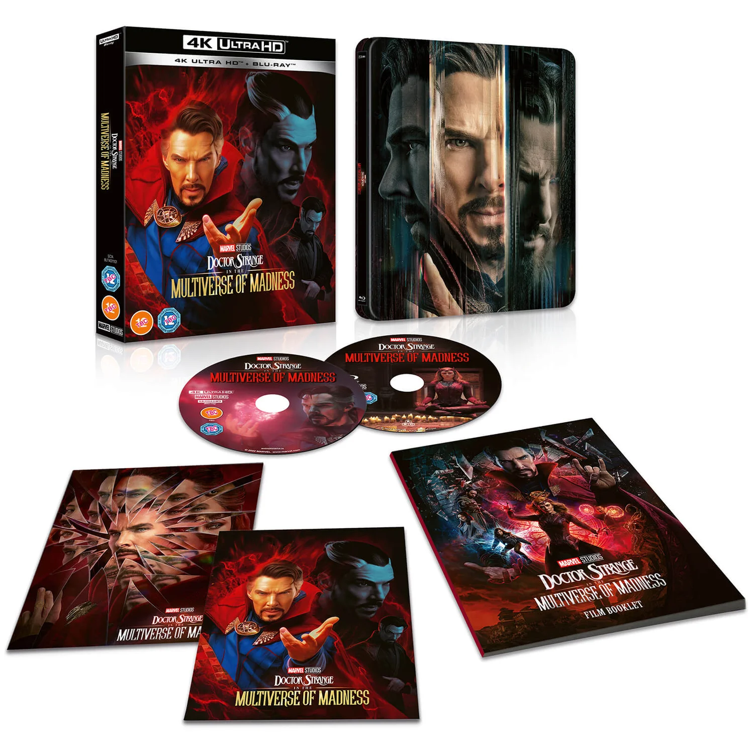 Marvel Studio’s Doctor Strange In The Multiverse Of Madness Zavvi Exclusive Collectors Edition 4K Ultra HD Steelbook (includes Blu-ray)