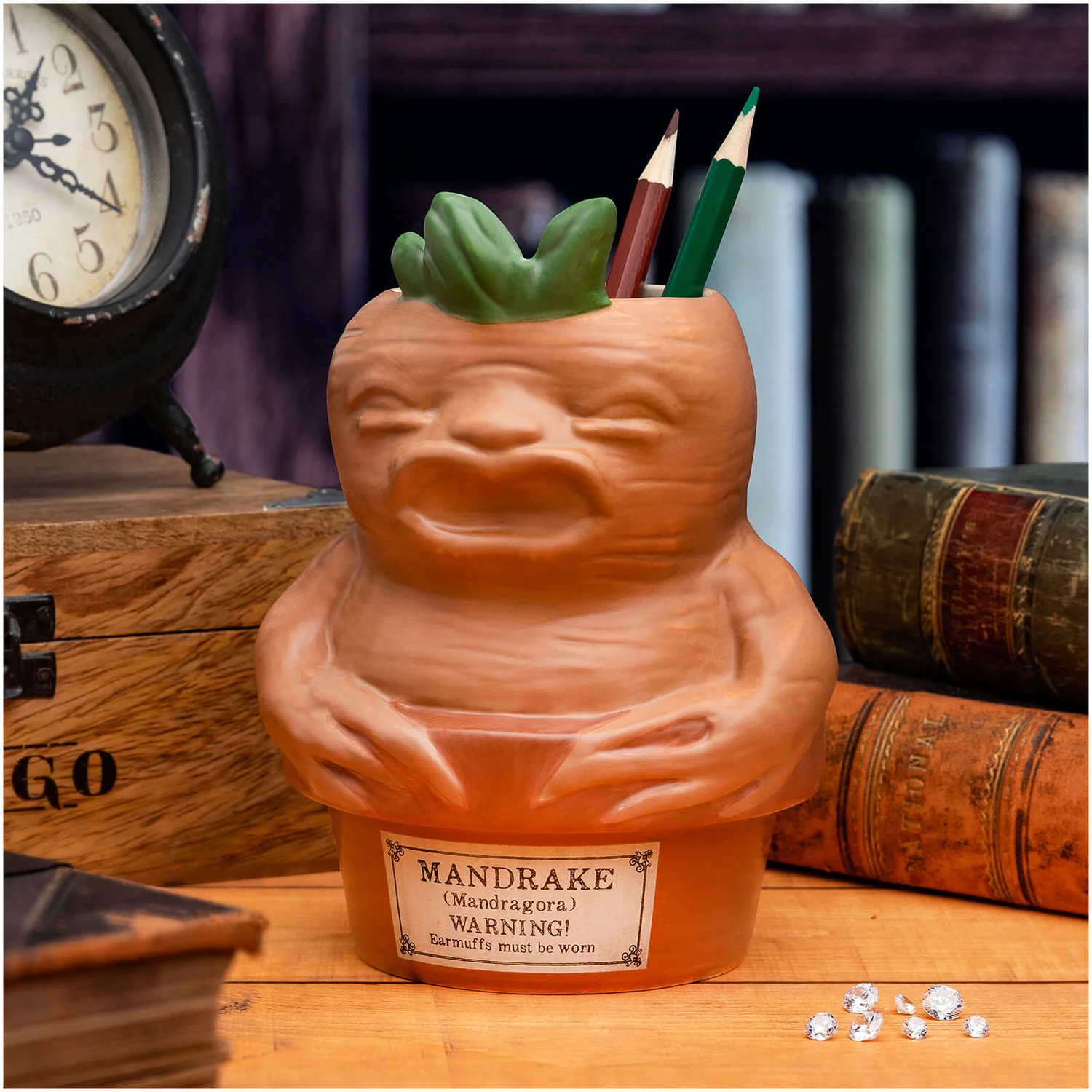 Harry Potter Mandrake Root Pen / Plant Pot