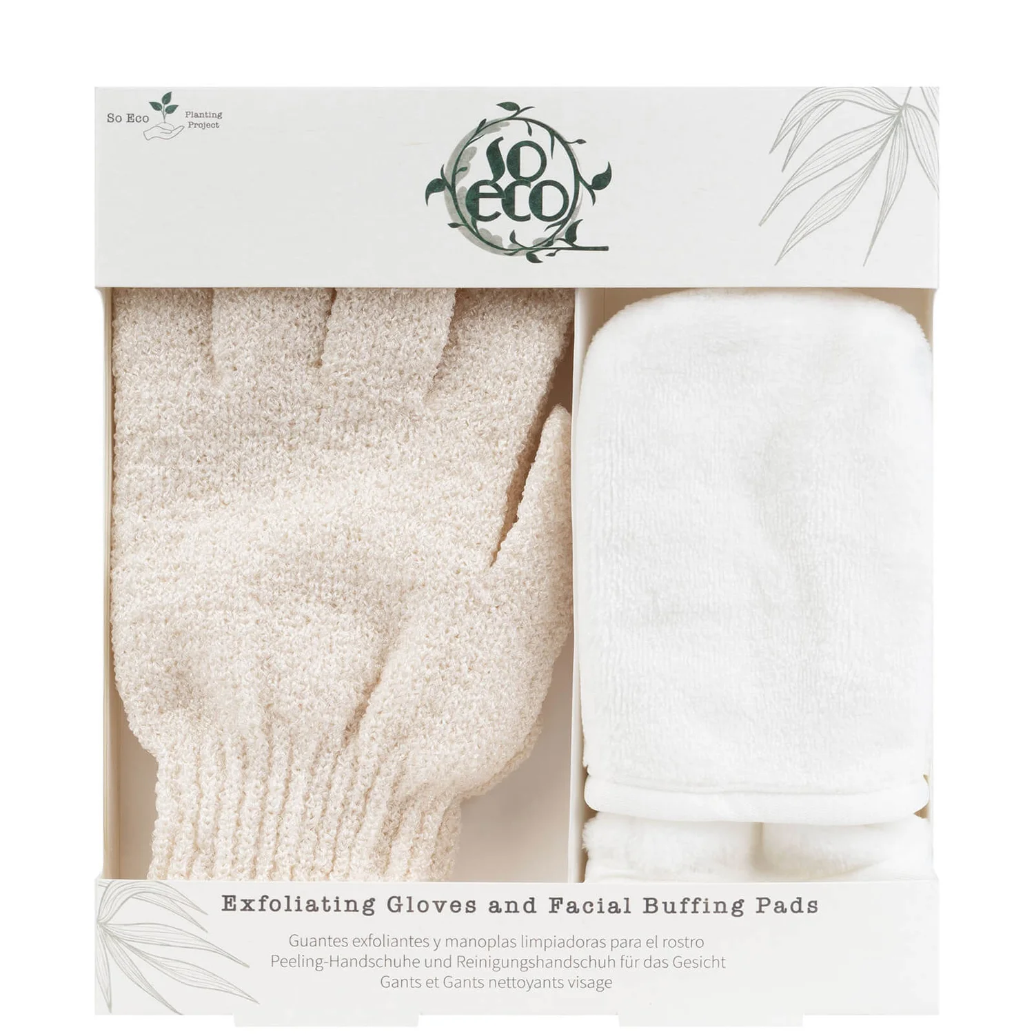 So Eco Exfoliating Gloves and Facial Buffing Pads Sets