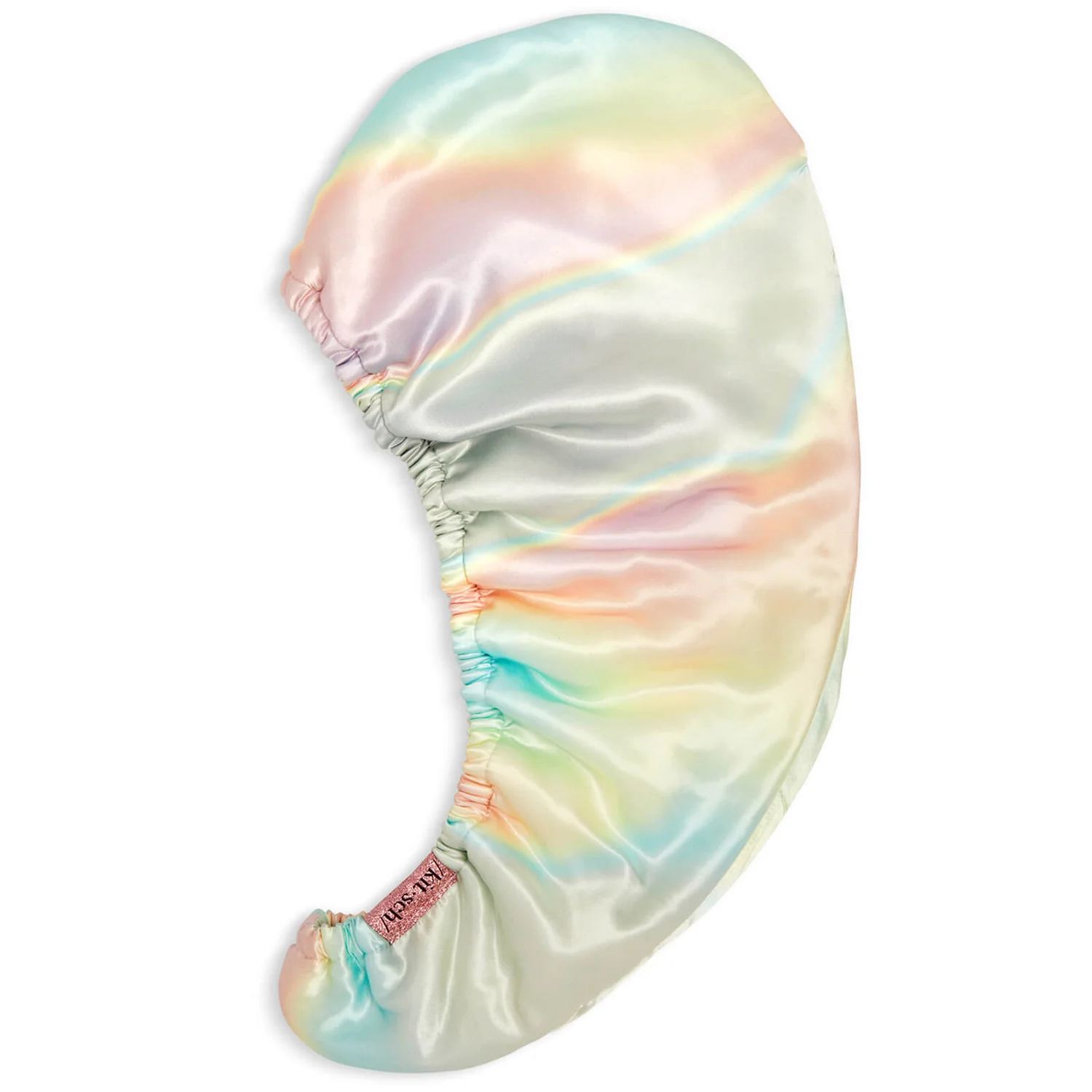 cultbeauty.com | KITSCH SATIN-WRAPPED MICROFIBER HAIR TOWEL - AURA