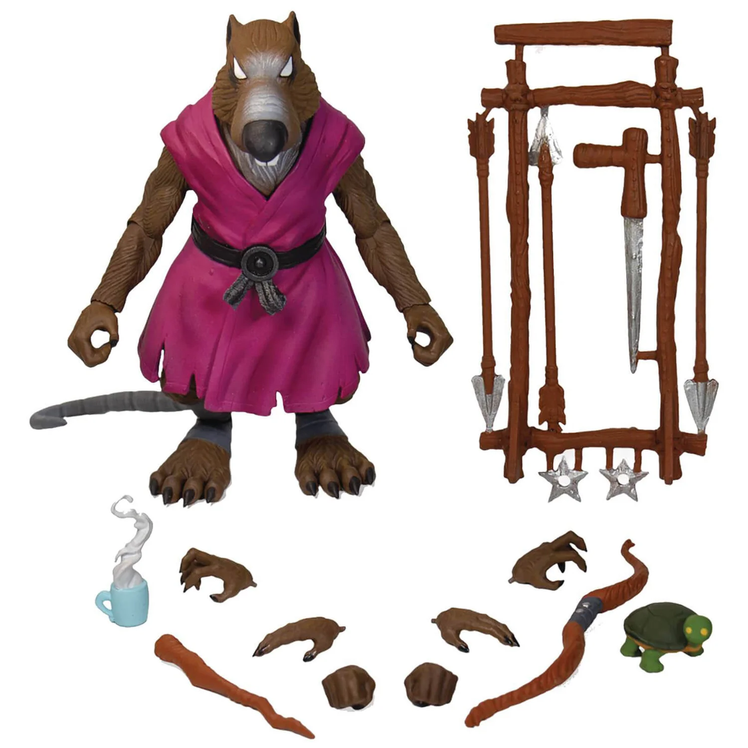 Super7 TMNT Splinter Wave 1 Ultimates Action Figure