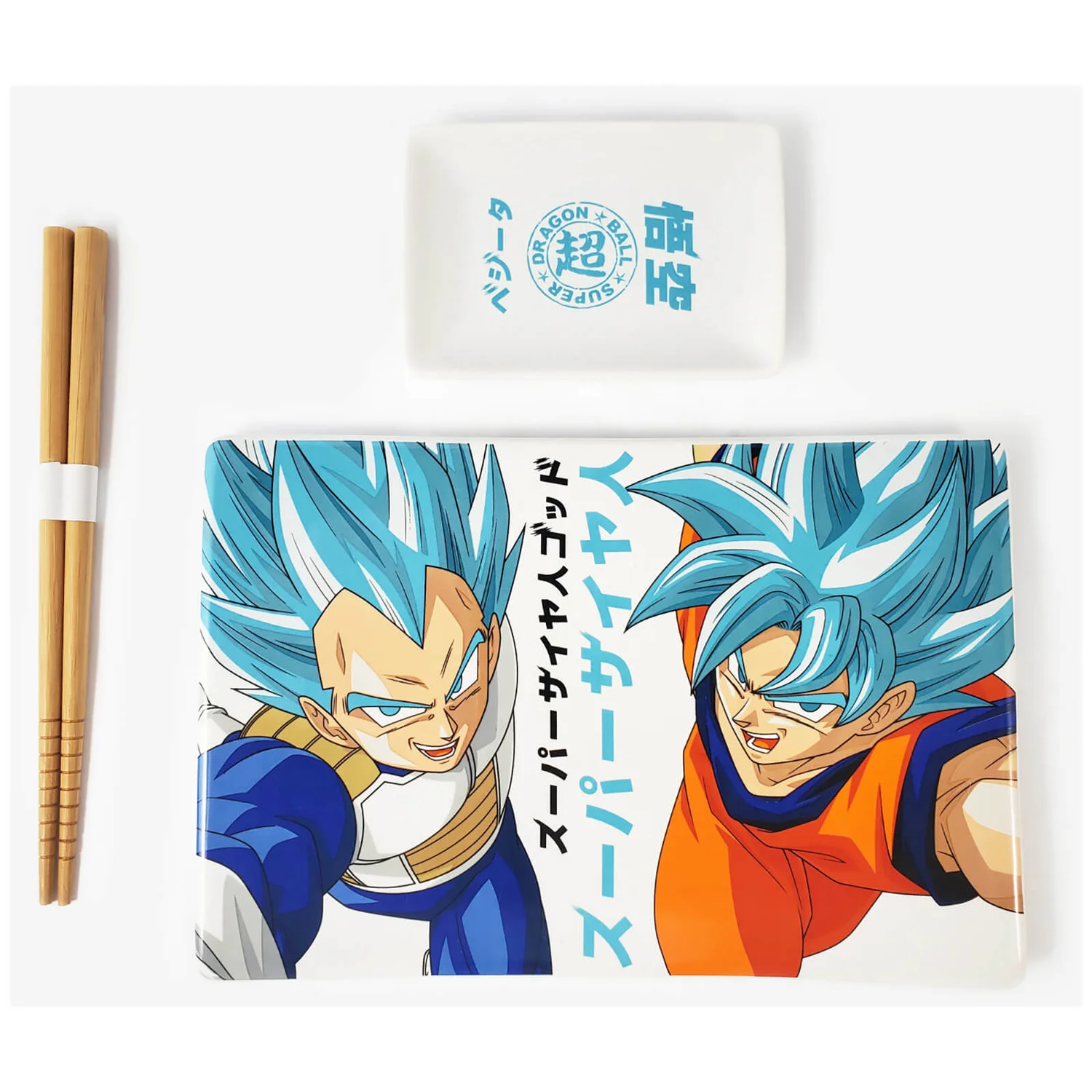 Dragonball Super Goku and Vegeta Super Saiyan Sushi Set