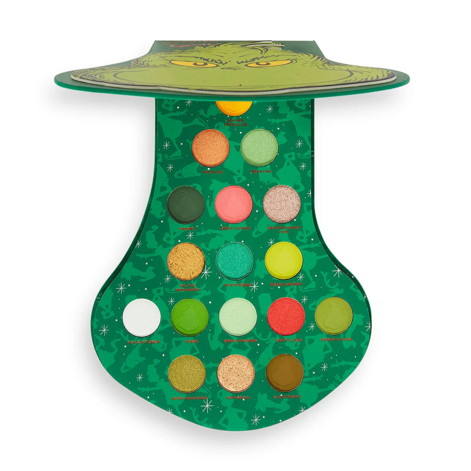 Makeup Revolution The Grinch x Revolution The Grinch Shadow Palette
