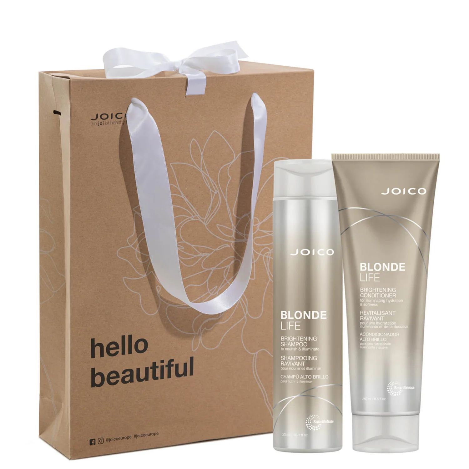 Joico Sparkles and Joi Blonde Life Shampoo and Conditioner Set