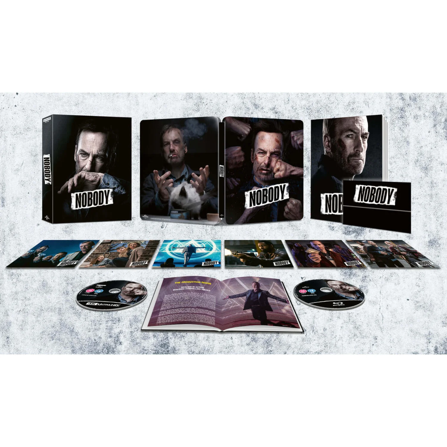 Nobody – Zavvi Exclusive Limited Collectors Edition 4K UHD Steelbook (Includes Blu-ray) 4K – Zavvi UK