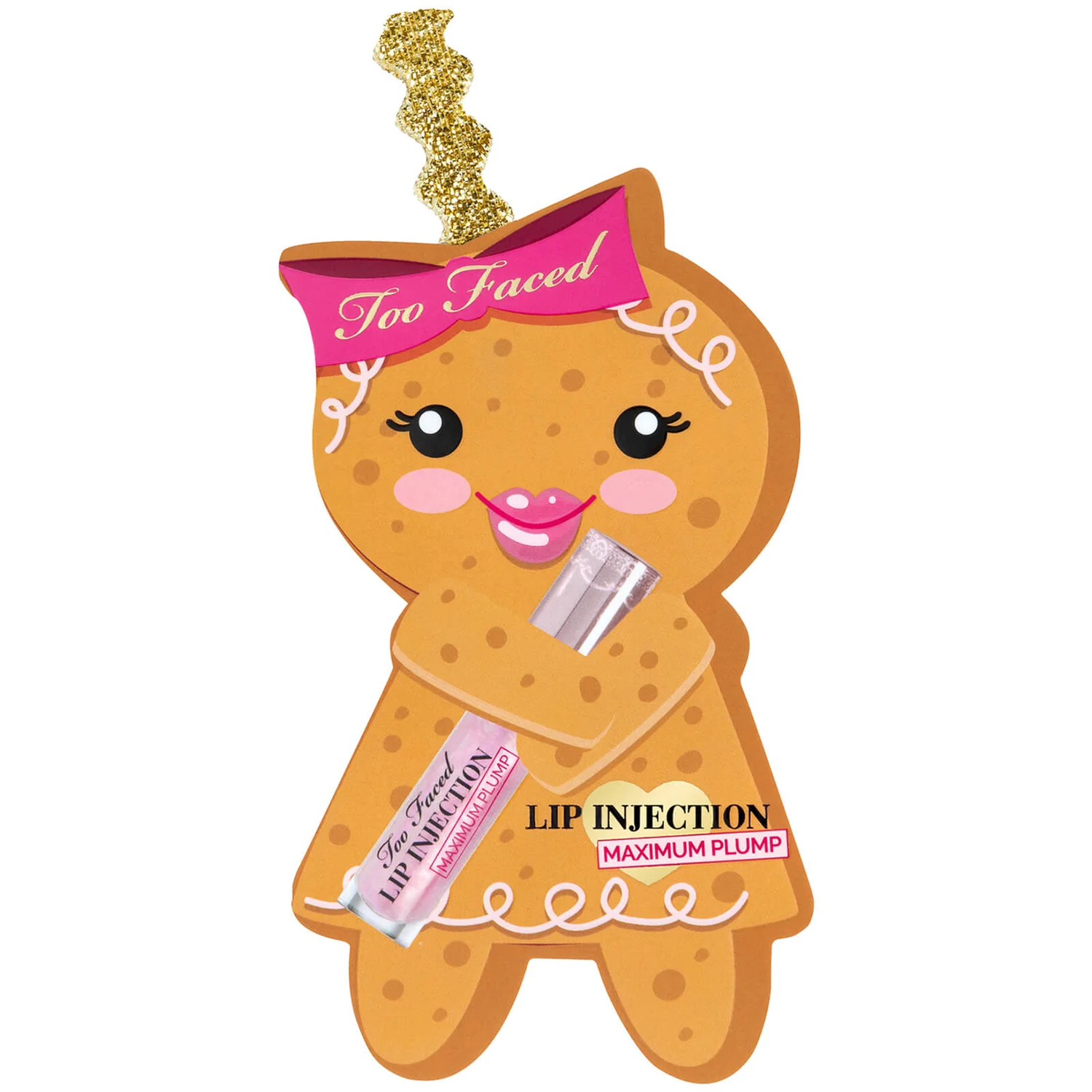 Too Faced Limited Edition Lip Injection Maximum Plump Travel-Size Ornament 