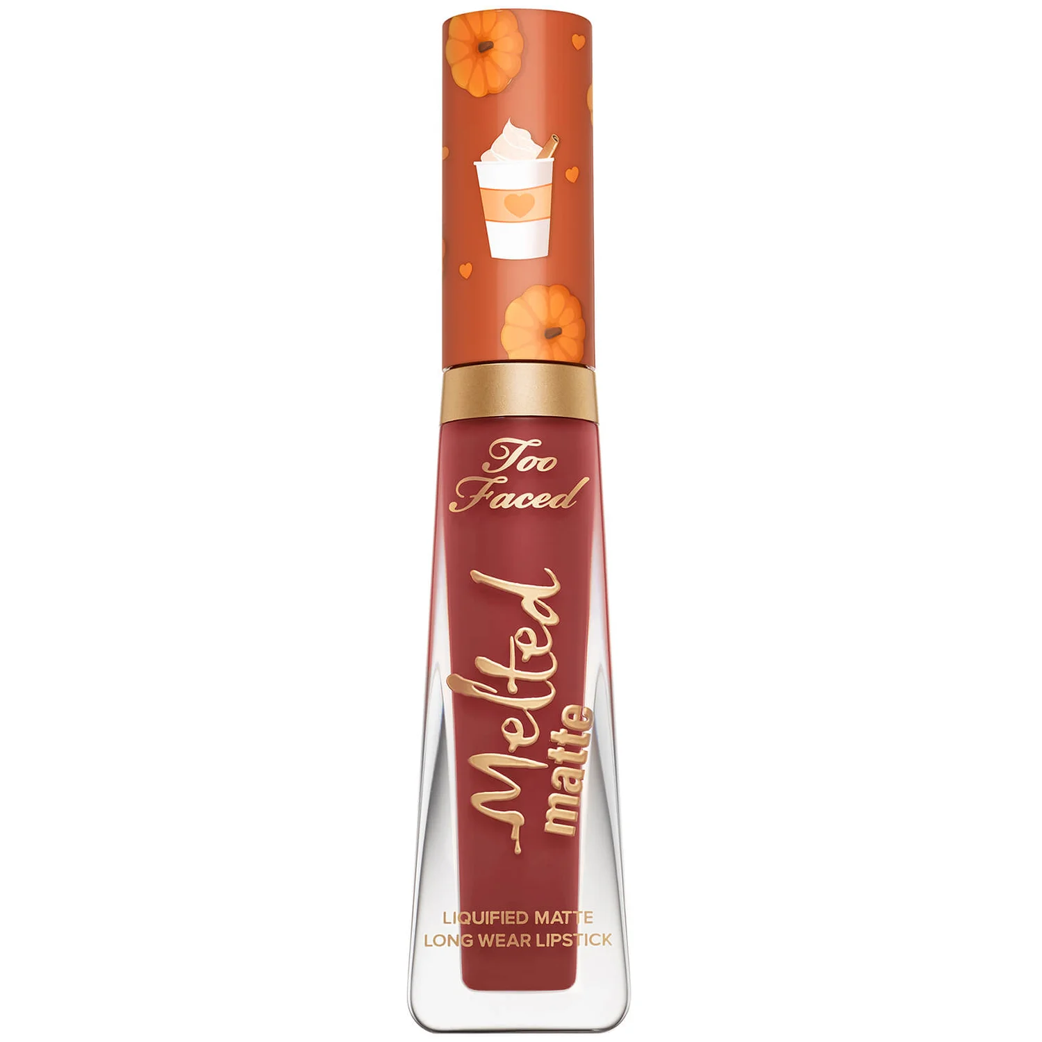 Too Faced Limited Edition Melted Matte Liquified Matte Long-Wear Lipstick – Pumpkin Spice Latte 