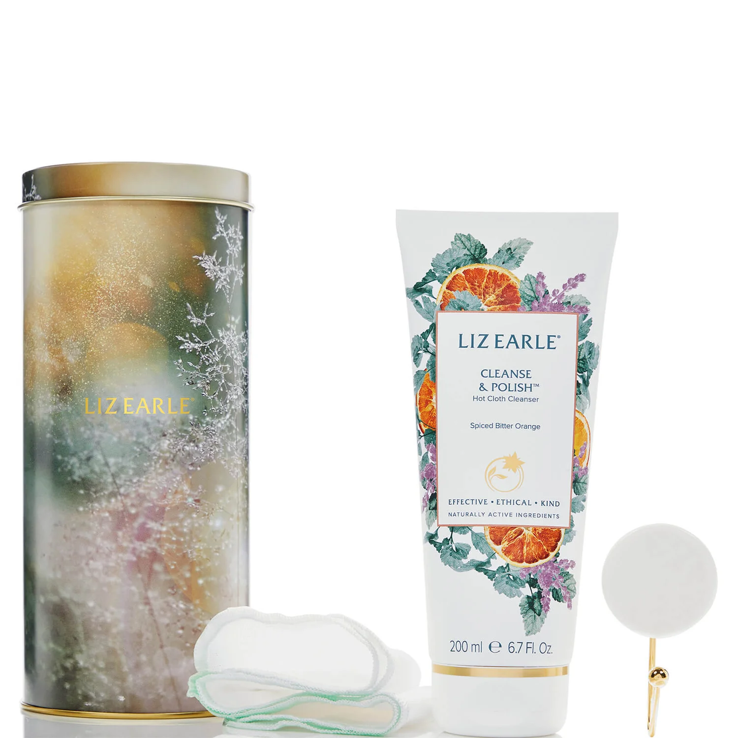 Liz Earle Cleanse and Polish Spiced Bitter Orange Set