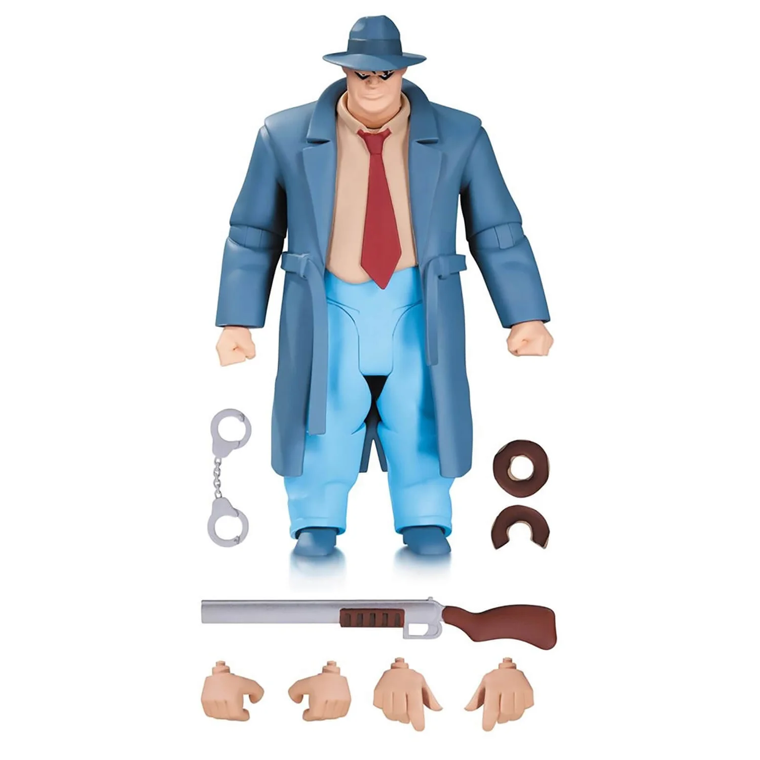 Batman Animated - DC 6 Inch Action Figure #29: Harvey Bullock (The New Batman Adventures Version)
