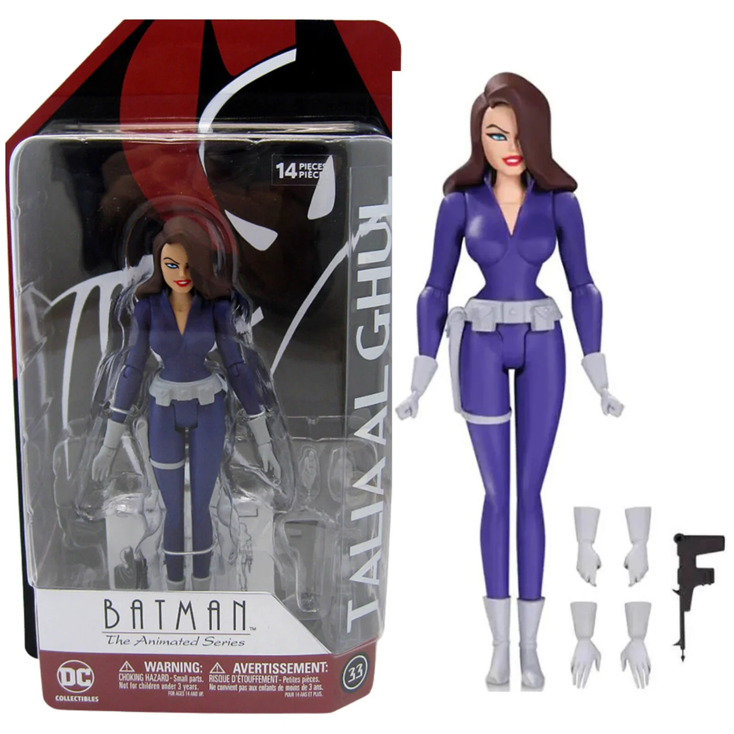 Batman Animated - DC 6 Inch Action Figure #30: Talia Al Ghul (The New Batman Adventures Version)