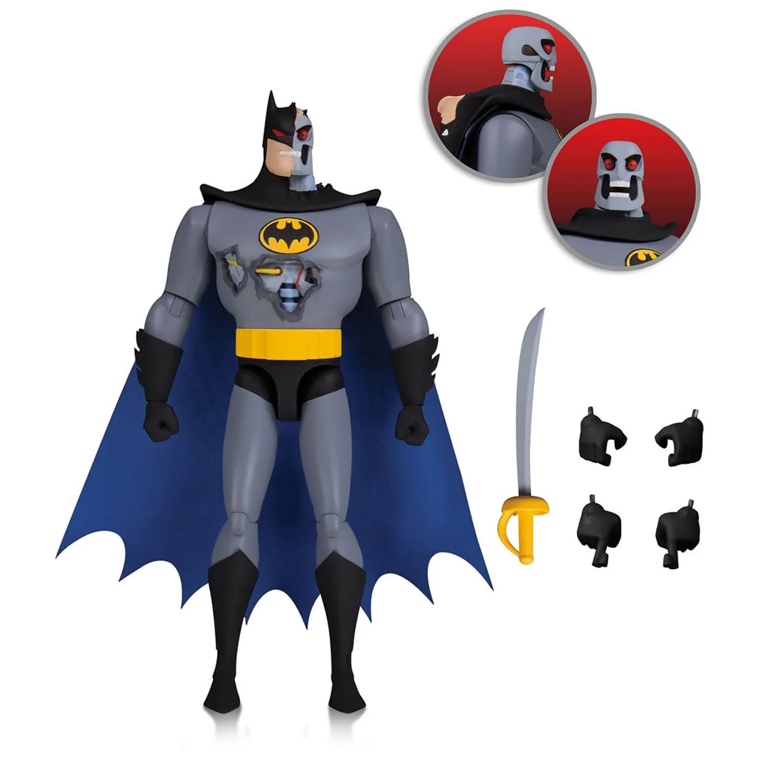 Batman Animated - DC 6 Inch Action Figure: Batman (H.A.R.D.A.C. Robot / The Animated Series Version)