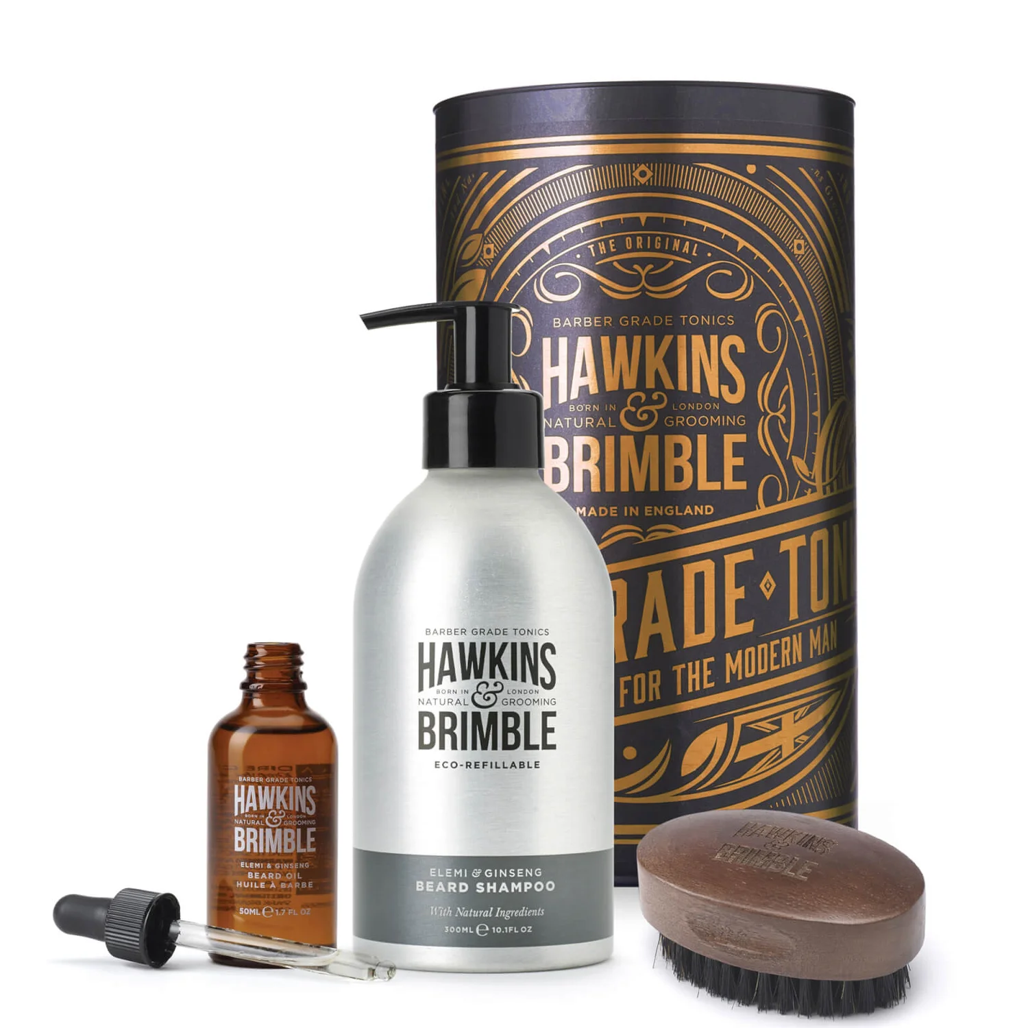 Hawkins & Brimble Daily Beard Ritual Gift Set