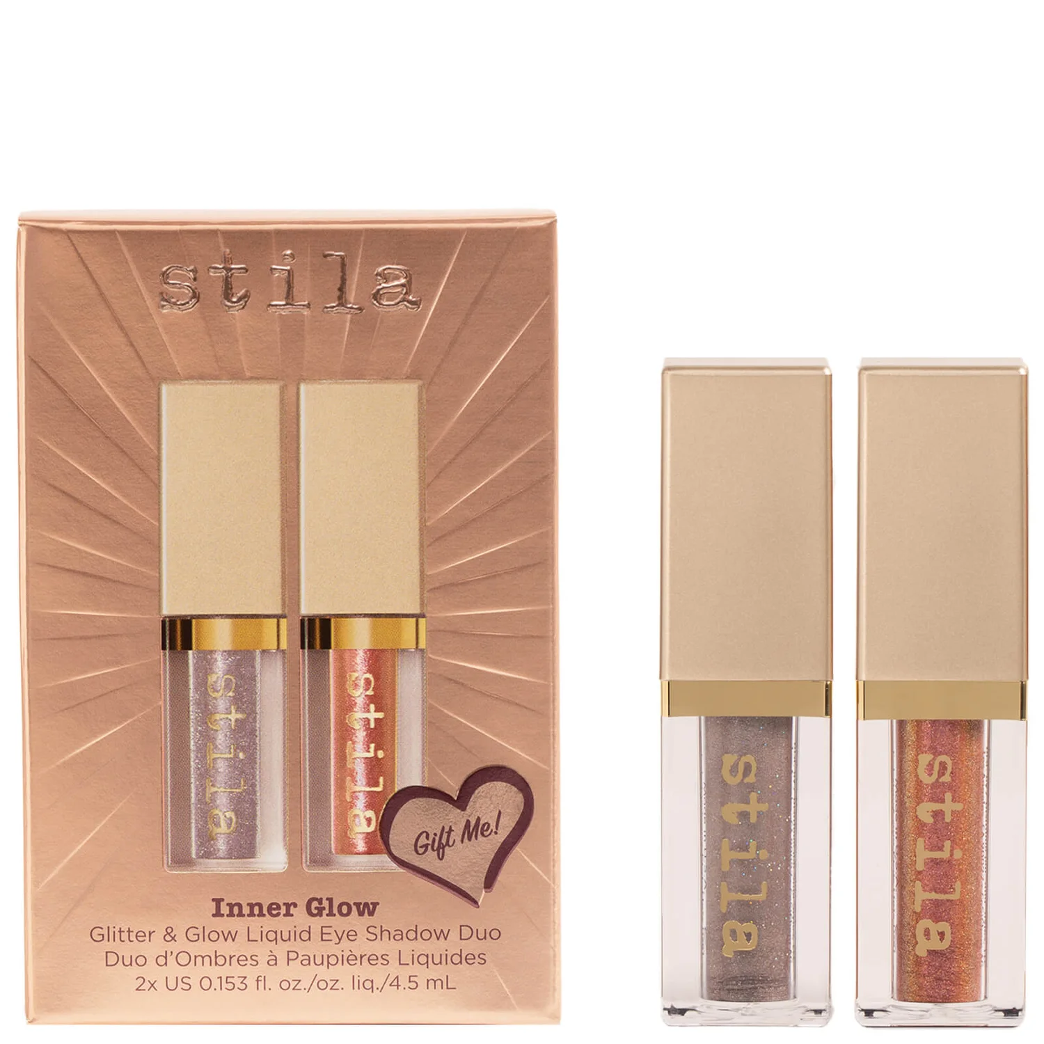 Stila Inner Glow Glitter and Glow Liquid Eye Shadow Duo