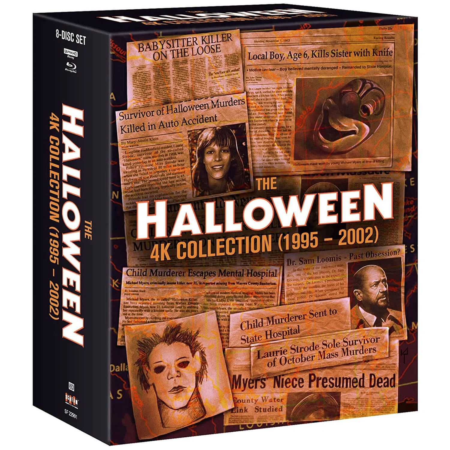 The Halloween 4K Collection (1995 - 2002) (Includes Blu-ray) (US Import)