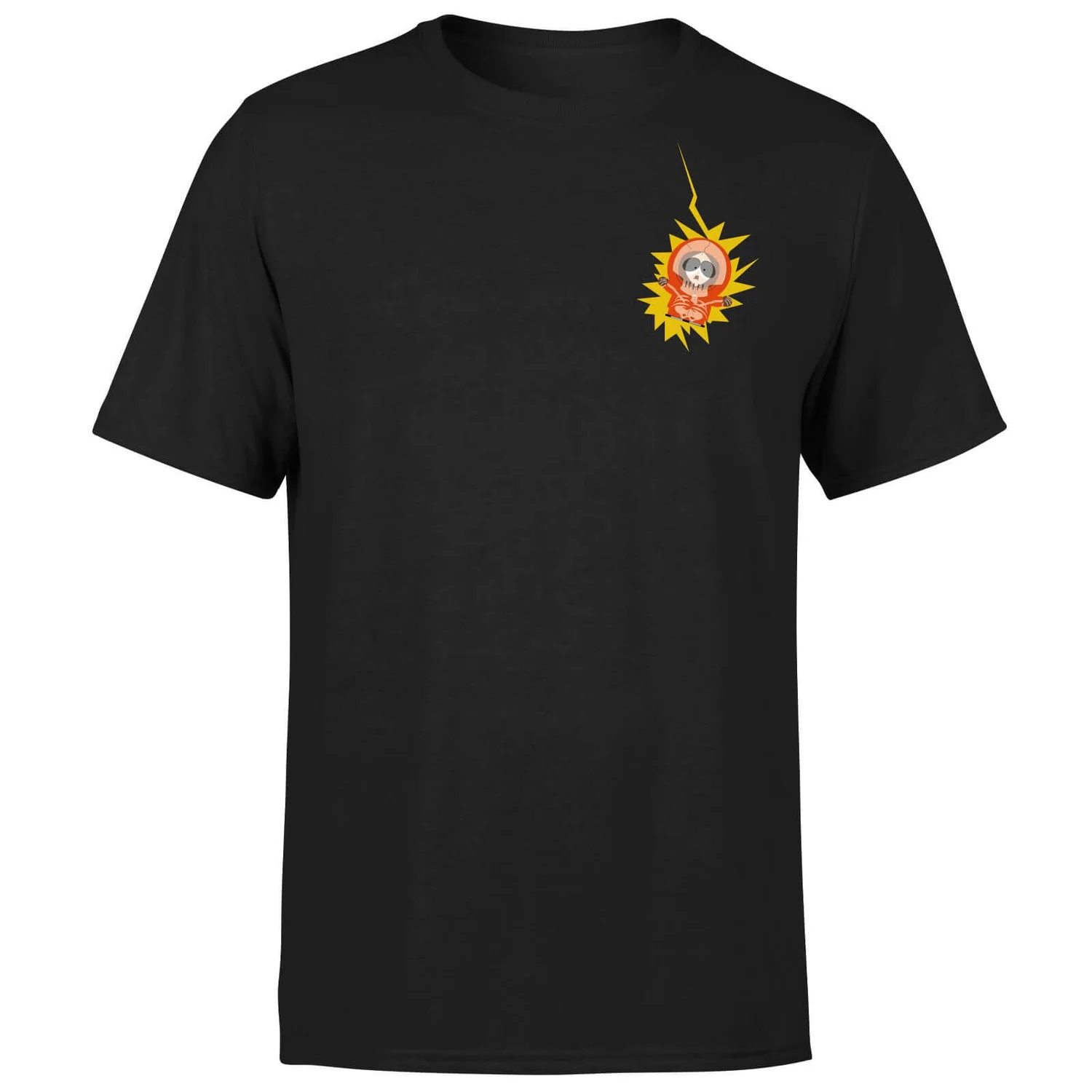South Park Kenny Pocket Print Men's T-Shirt - Black