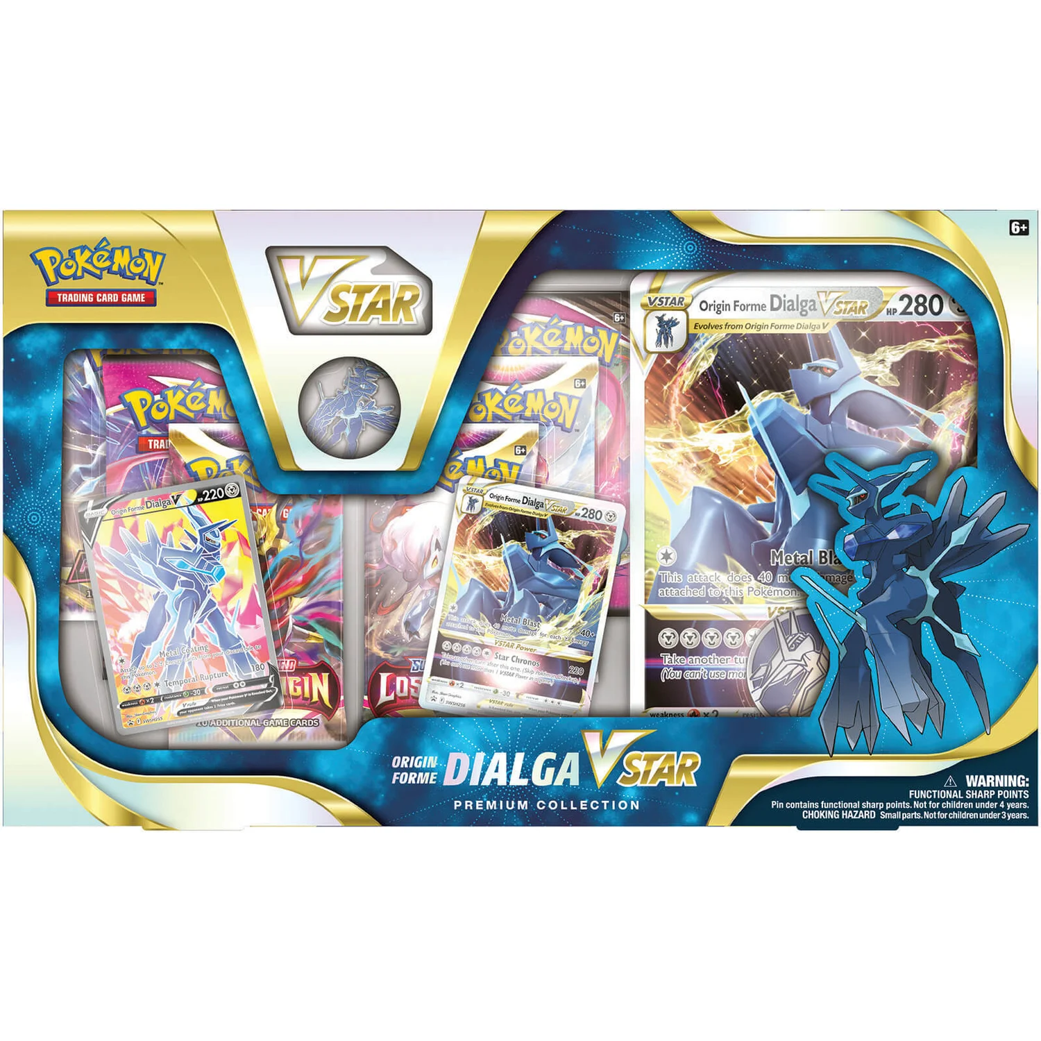 Pokémon TCG: Origin Forme Palkia/ Origin Forme Dialga VSTAR Premium Collection