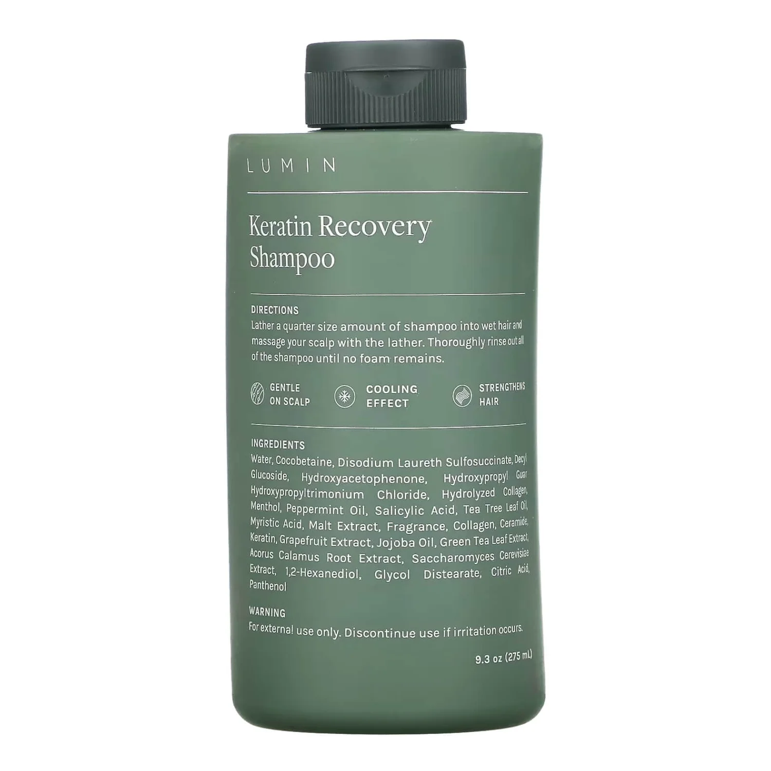 lumin keratin recovery shampoo 100ml