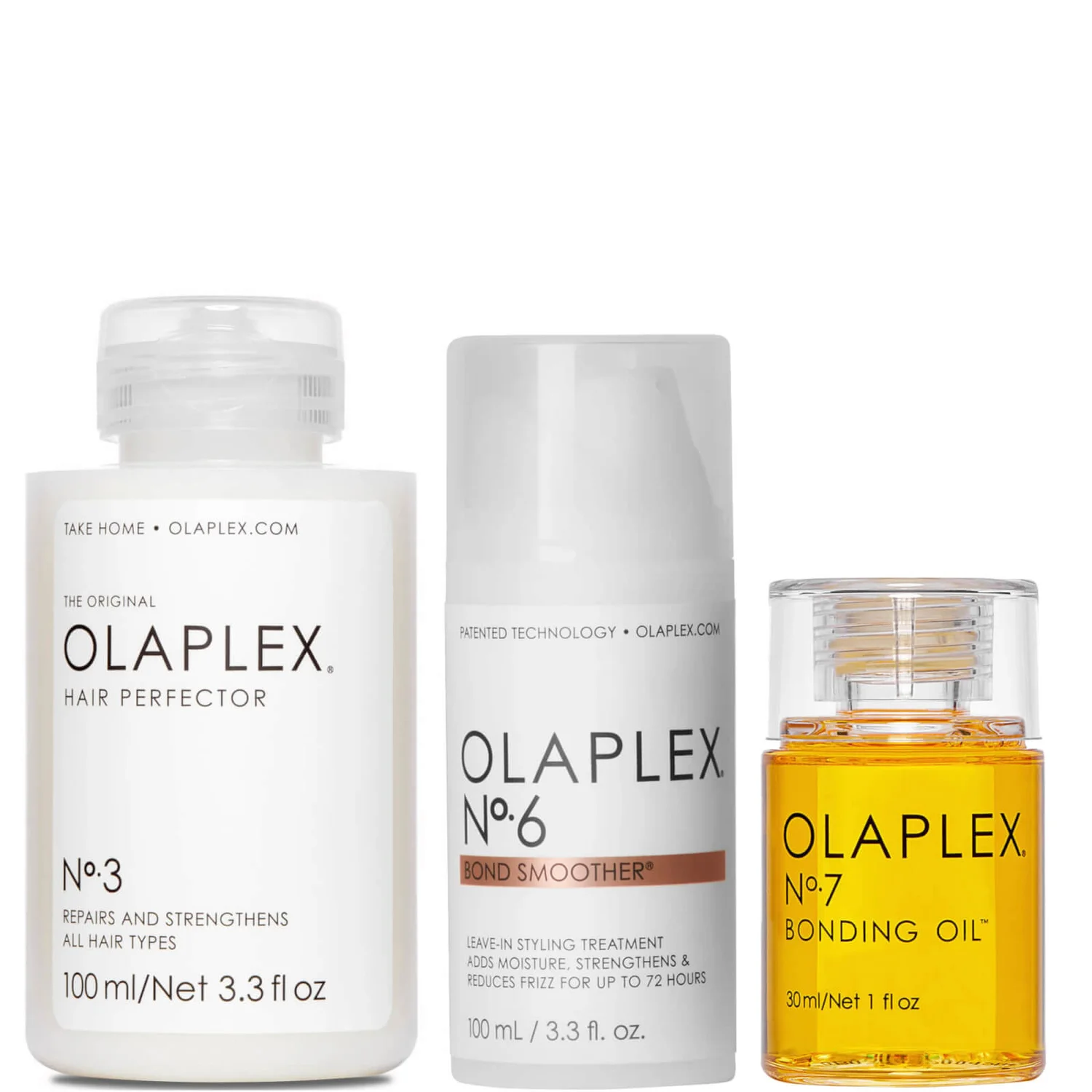 Olaplex No.3, No.6 and No.7 Bundle
