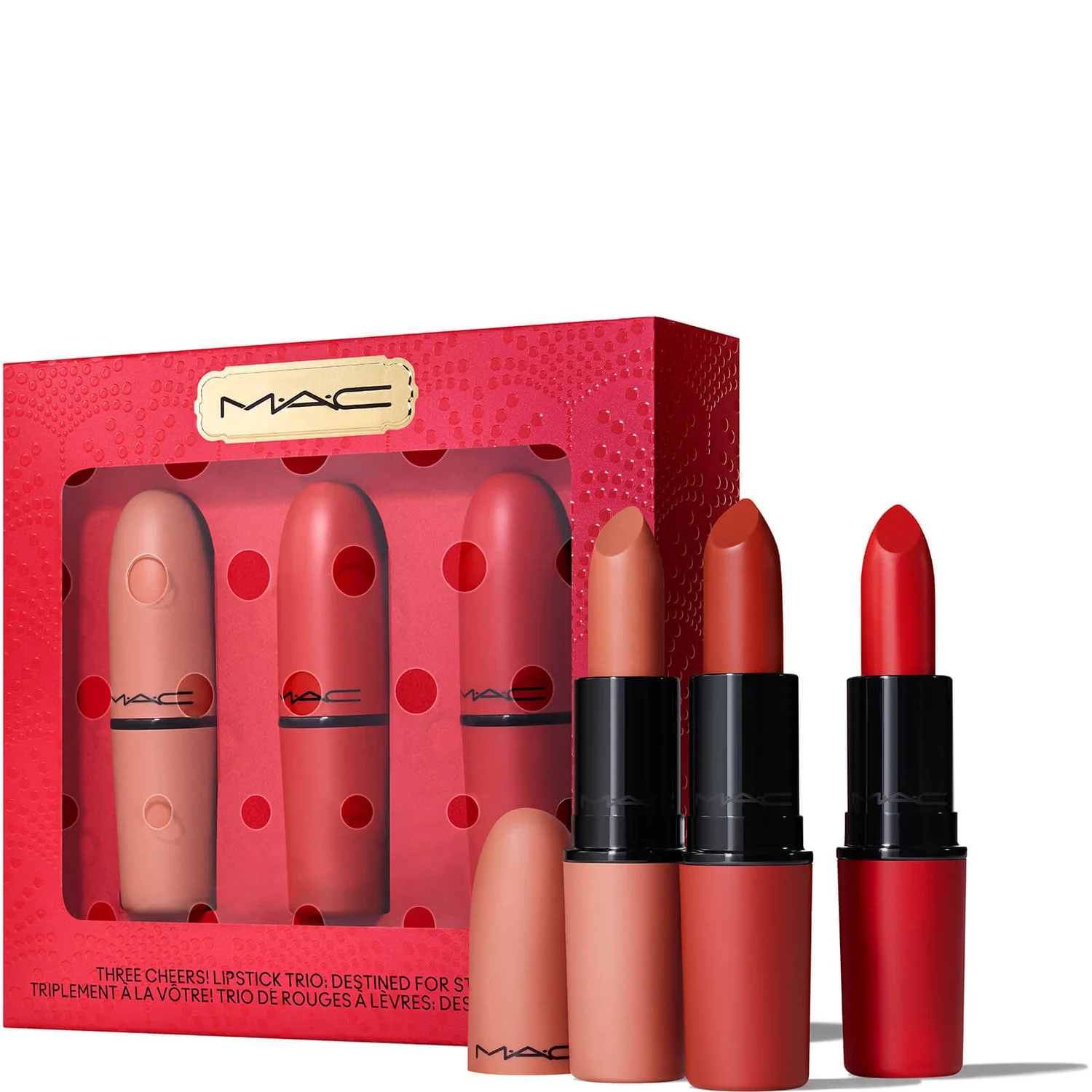 MAC Three Cheers! Lipstick Trio - Destined for Stardom