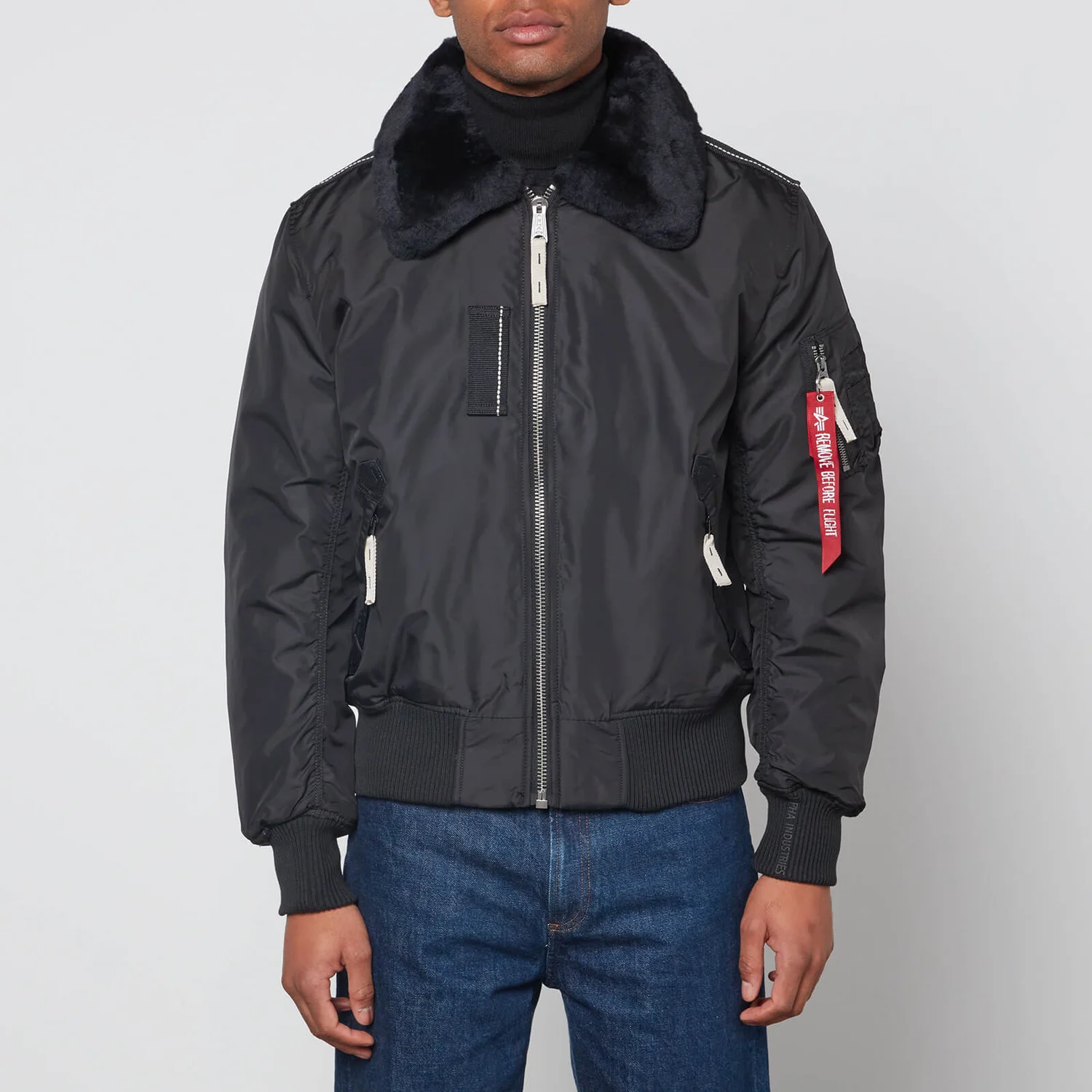 Alpha Industries Injector III Nylon Bomber Jacket