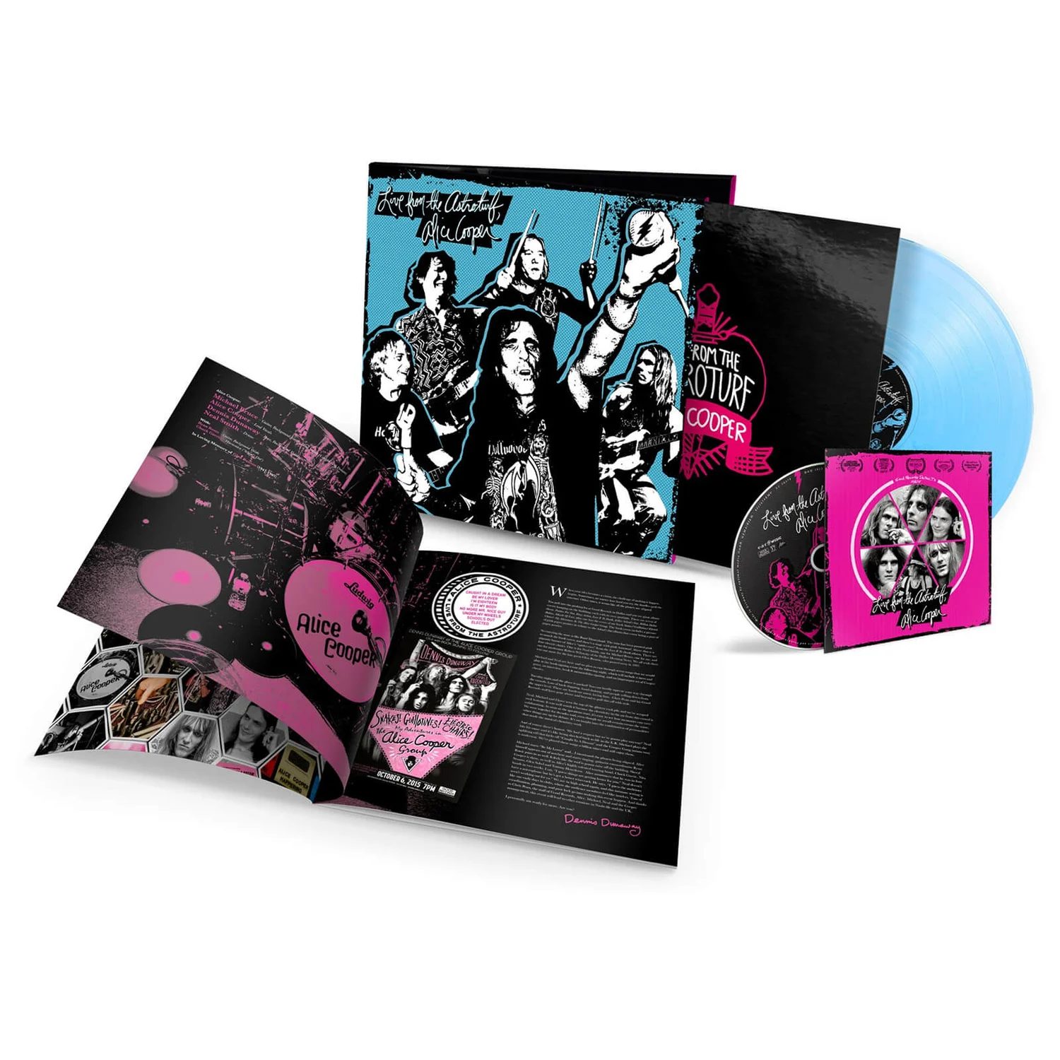 Alice Cooper - Live From The Astroturf (Curacao Coloured Vinyl)