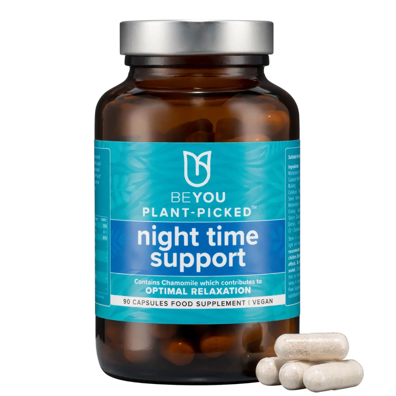 cultbeauty.com | BEYOU PLANT-PICKED NIGHT TIME SUPPORT VITAMIN SUPPLEMENTS - 90 CAPSULES