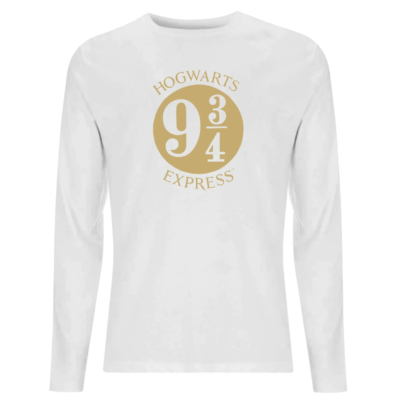 Harry Potter Platform Men's Long Sleeve T-Shirt - White