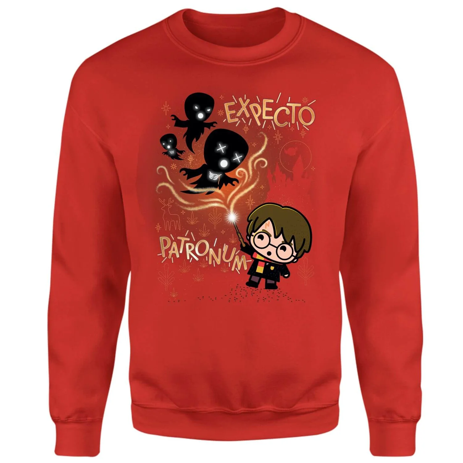Harry Potter Kids Expecto Patronum Sweatshirt - Red